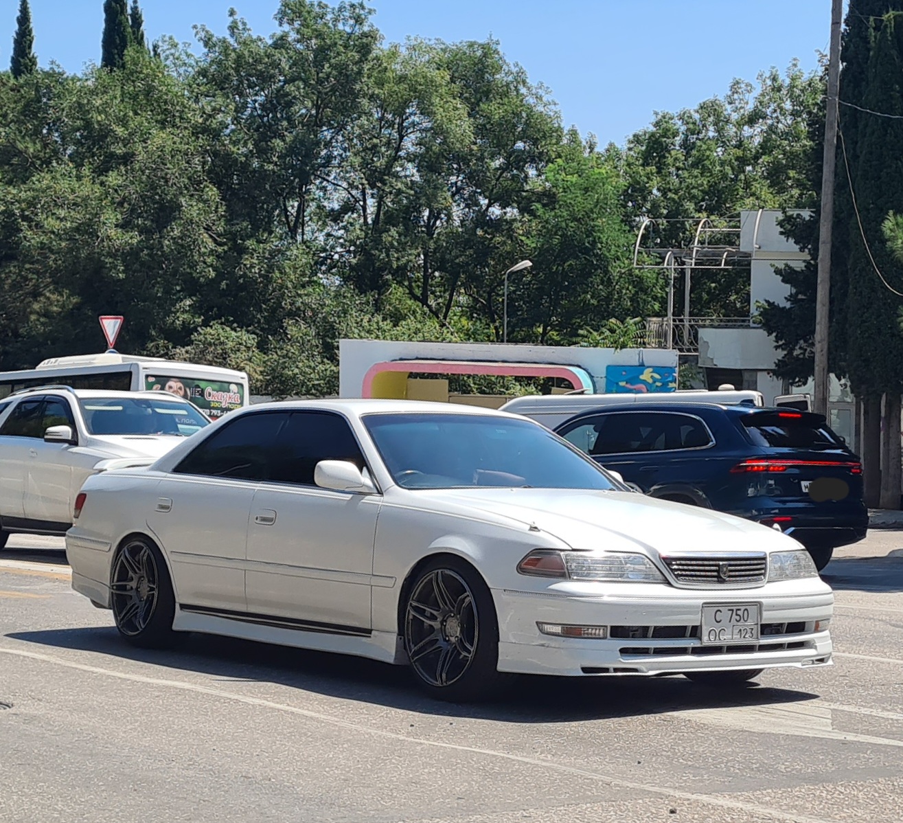 с 750 ос 123, Toyota Mark II 8th gen Hardtop (X100), 1996–2000