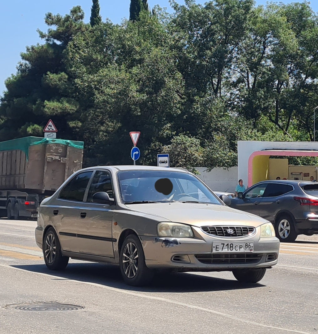 е 718 ср 86, Hyundai Accent 3rd gen Sedan (MC), 2006­–2011