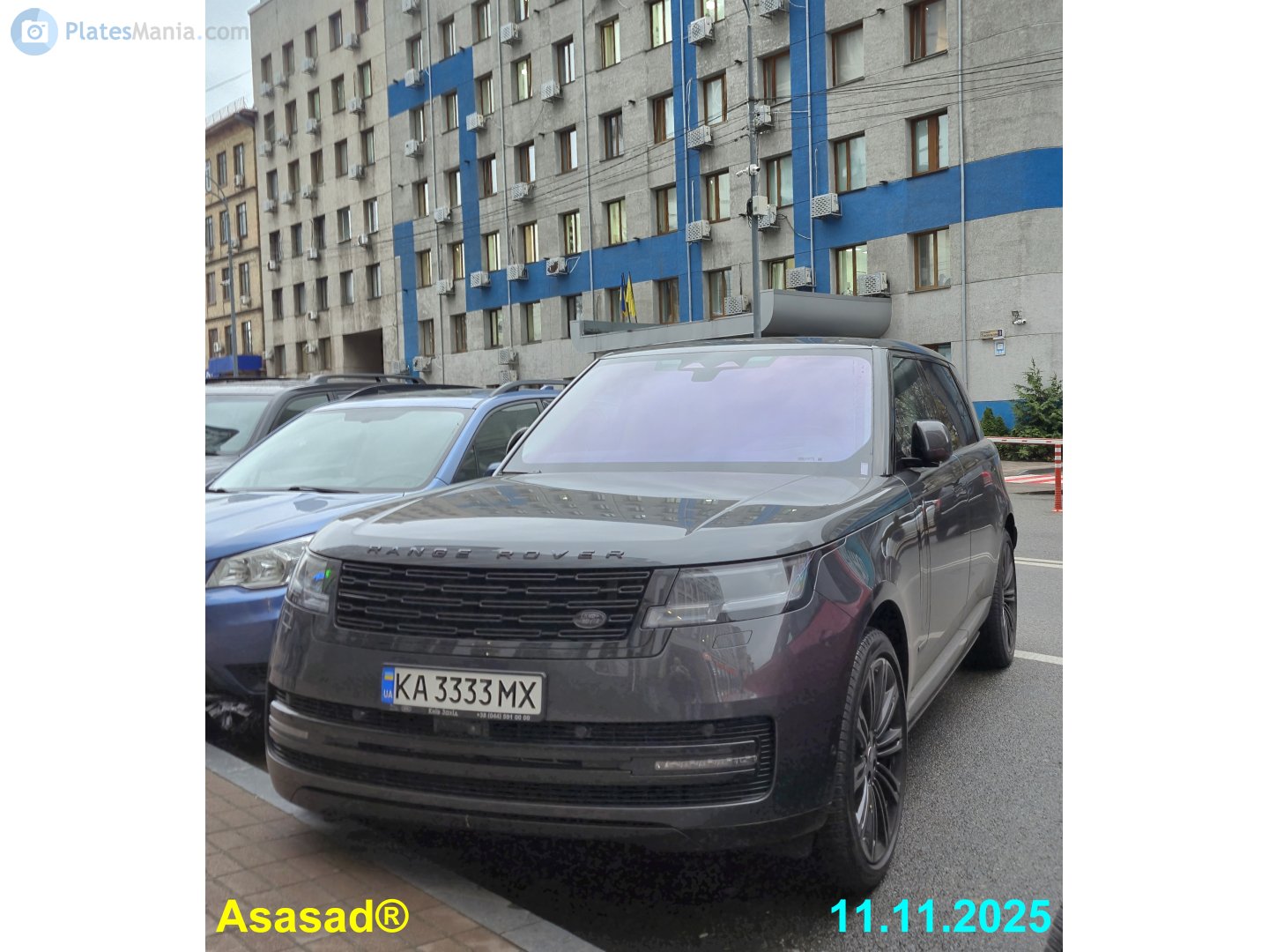 KA 3333 MX, Land Rover Range Rover 5th gen (L460), 2022–