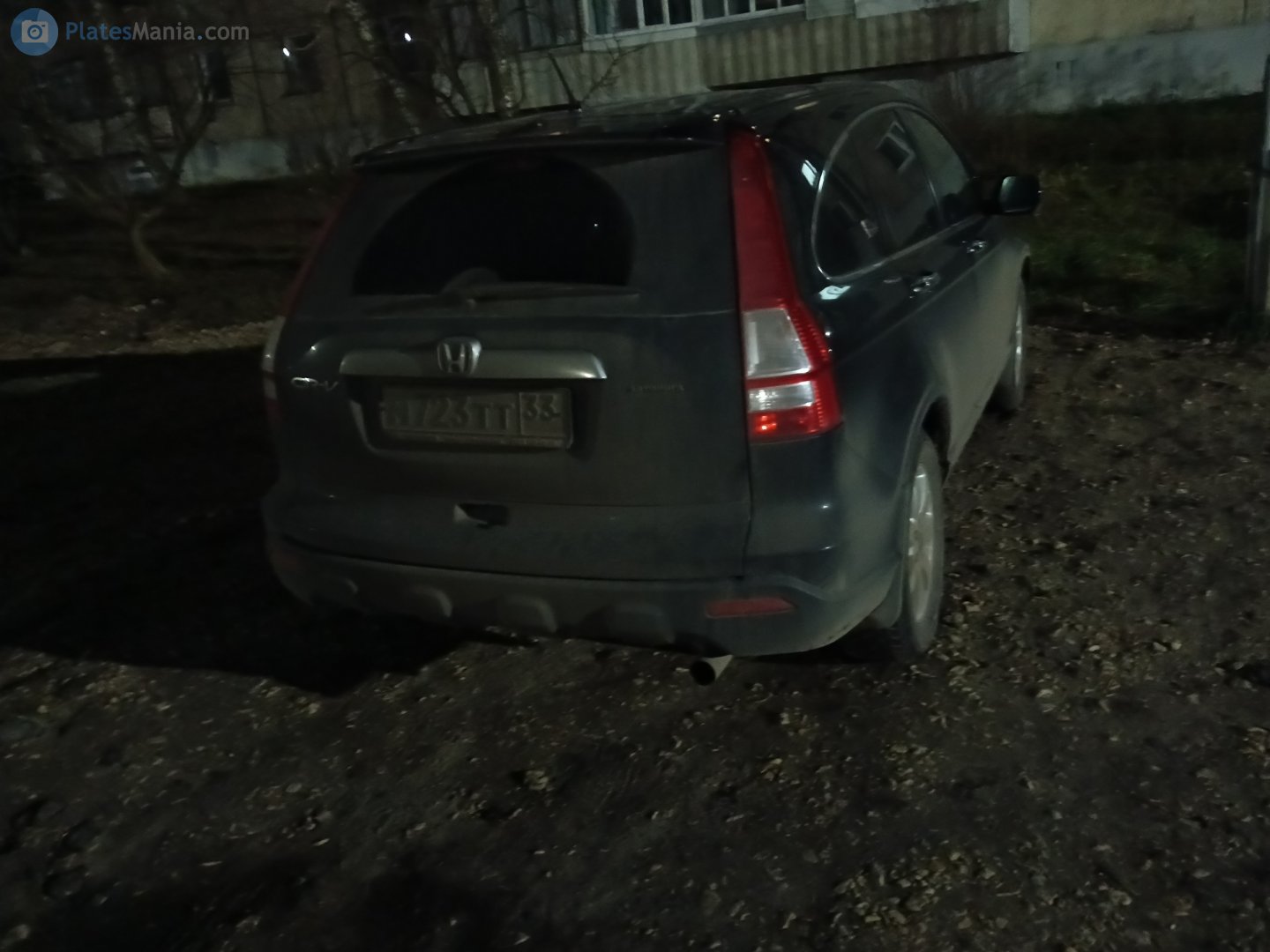 м 723 тт 33, Honda CR-V 3rd gen (RE), 2006–2012