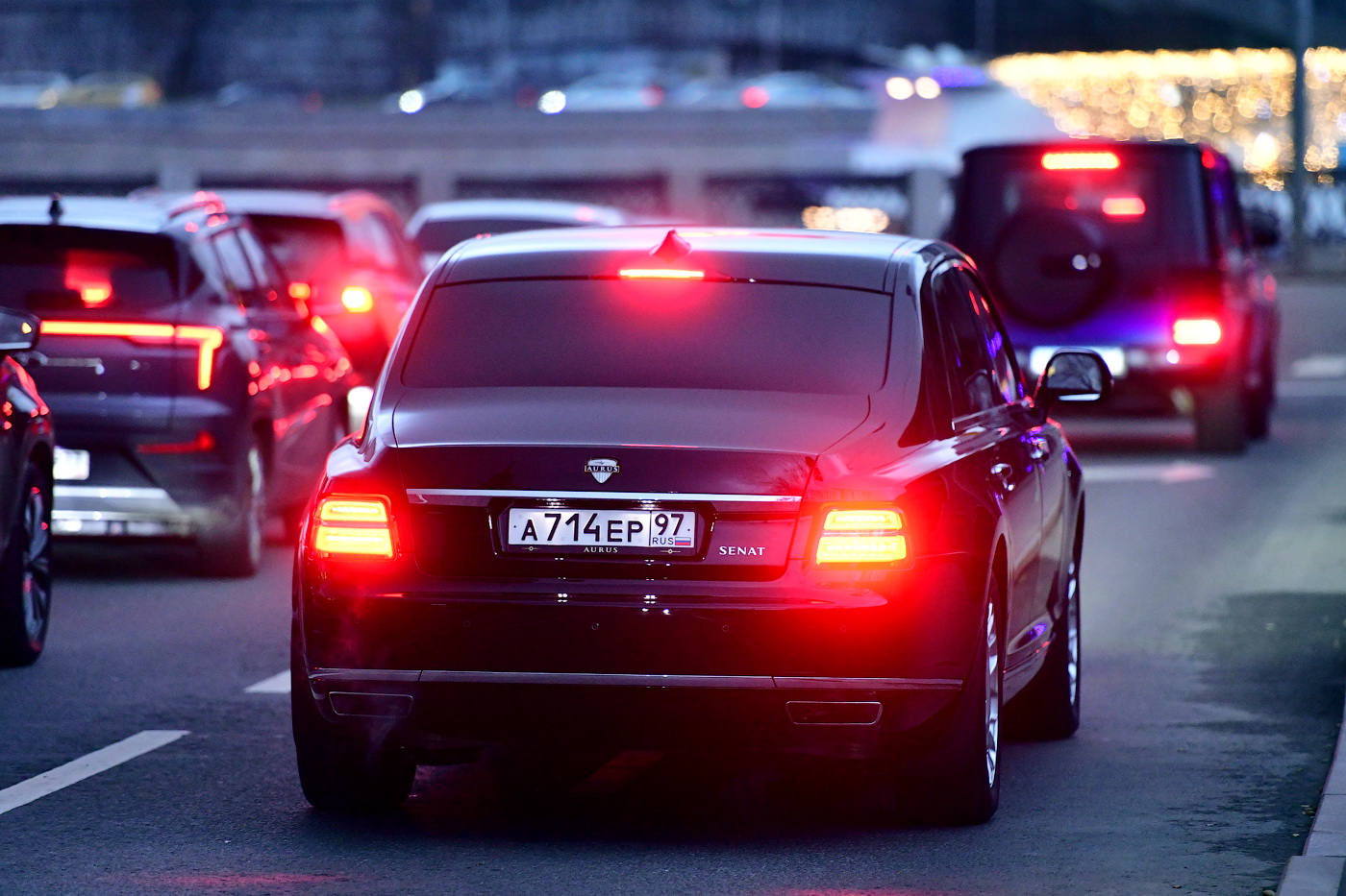 а 714 ер 97, Aurus Senat 