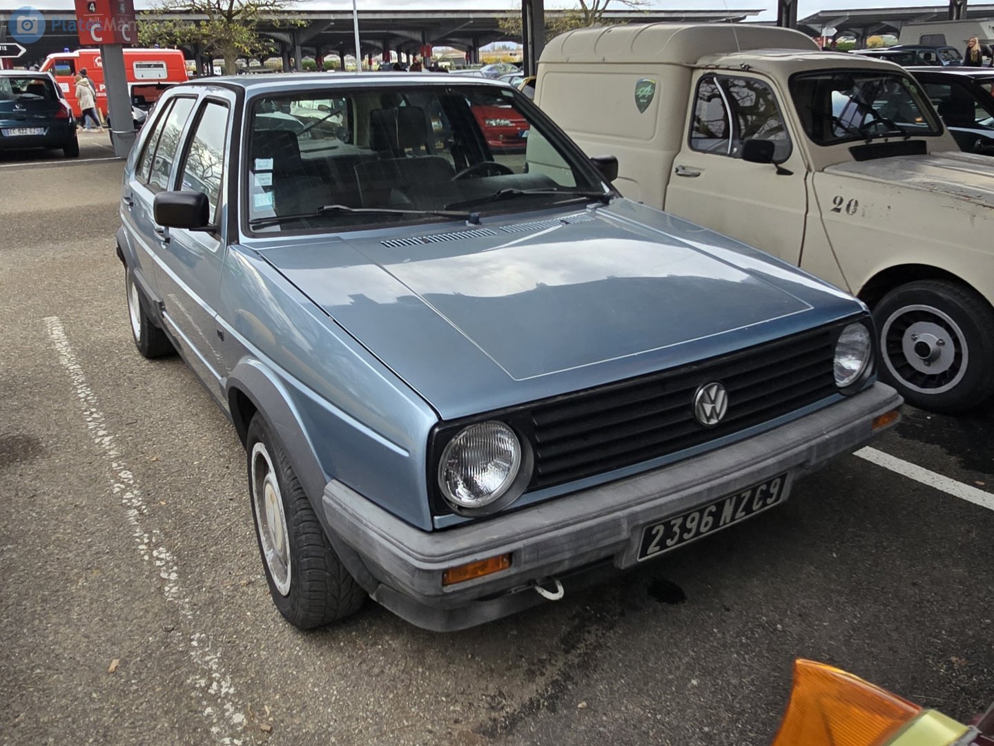 2396 NZ 69, Volkswagen Golf 2nd gen 5-door Hatch (19/1G), 1983–1992
