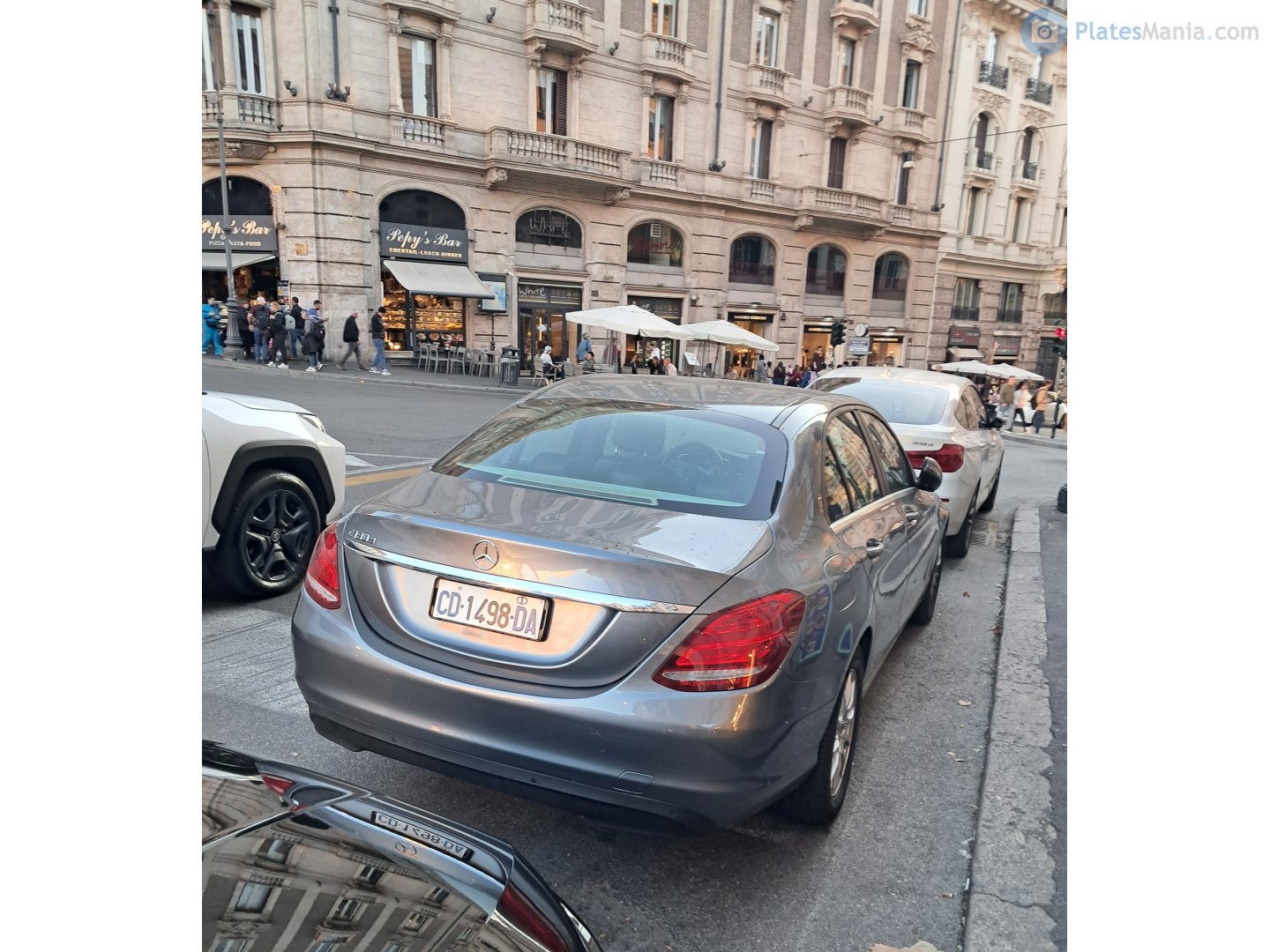 CD 1498 DA, Mercedes-Benz C-Klasse 4th gen Sedan (W205), 2014–2021