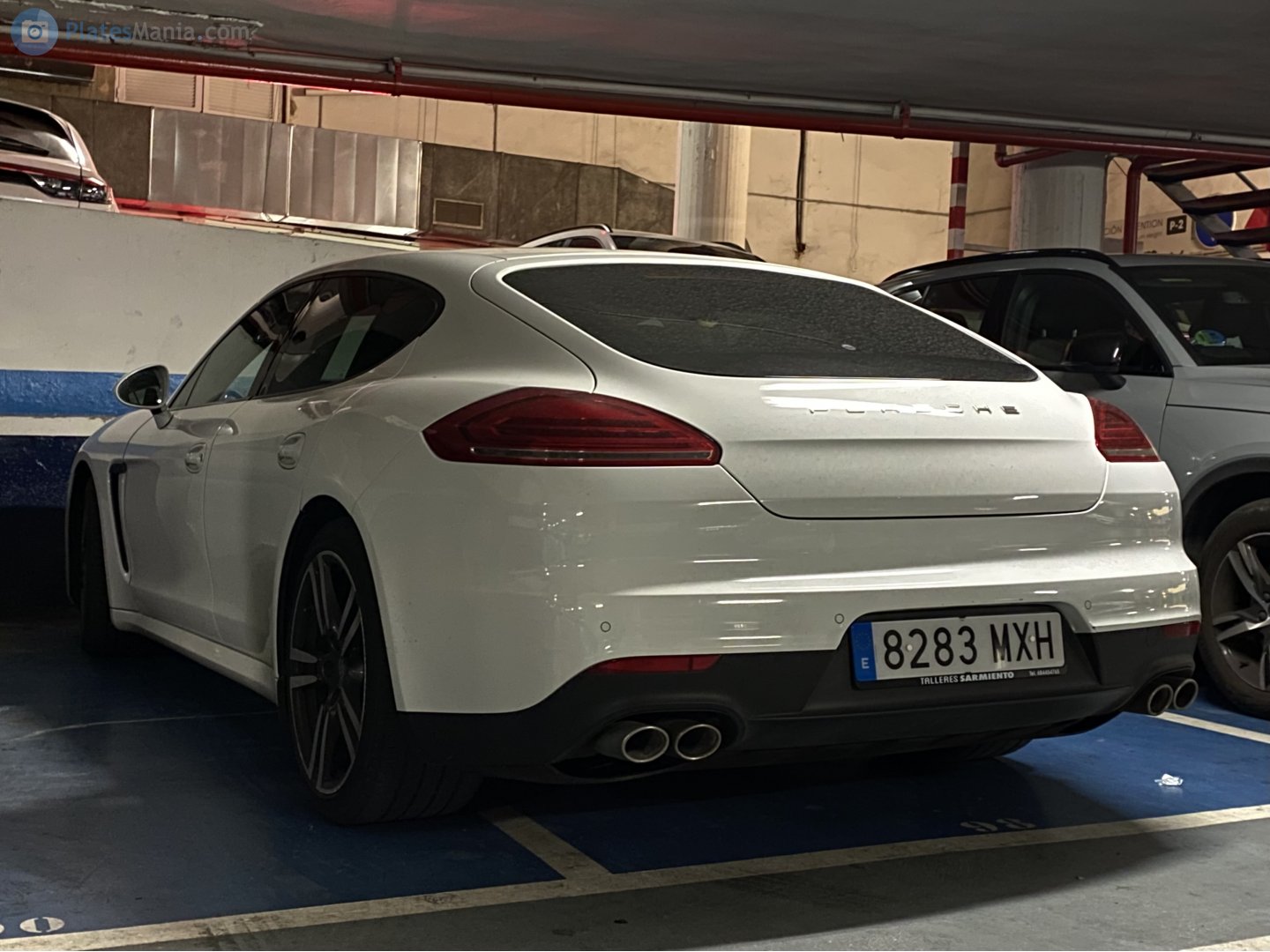 8283 MXH, Porsche Panamera 1st gen (970), facelift, 2013–2016