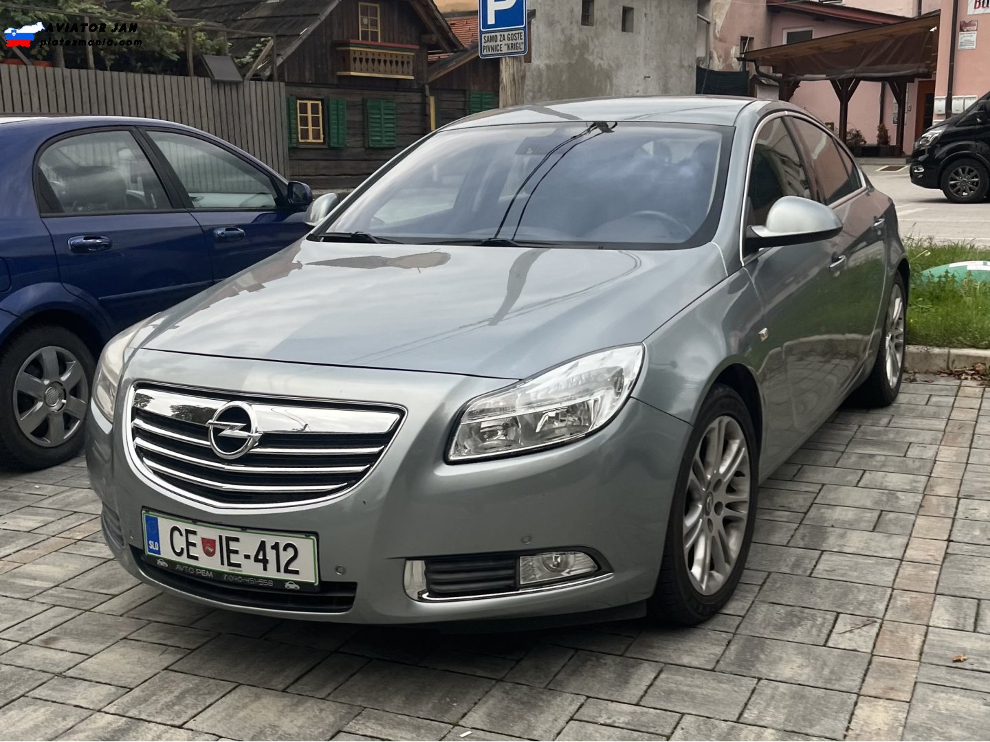 CE IE-412, Opel Insignia 1st gen Sedan/Liftback (A; G09), 2008–2013