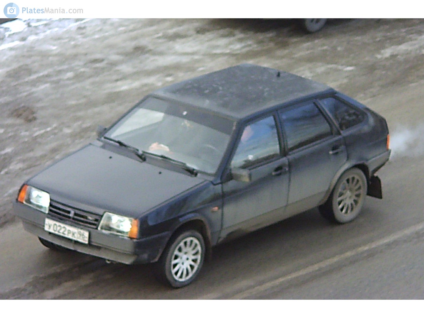 у 022 рк 96, Lada (VAZ) 2109 