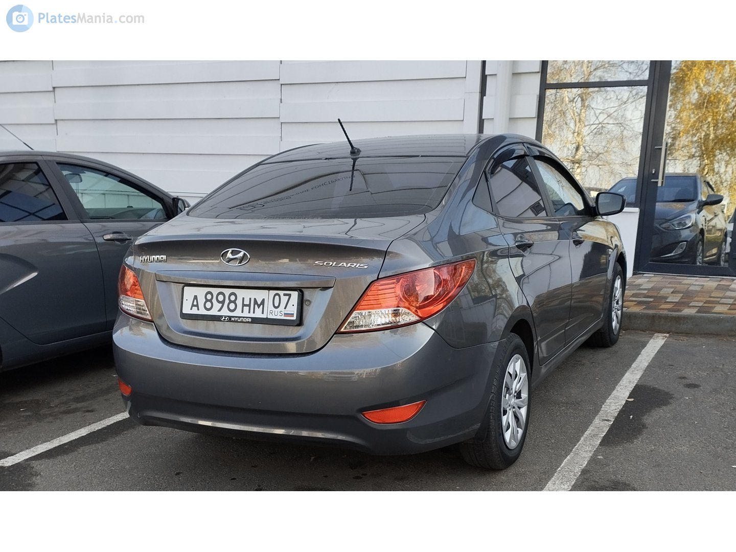 а 898 нм 07, Hyundai Solaris 1st gen Sedan (RB), 2011–2014