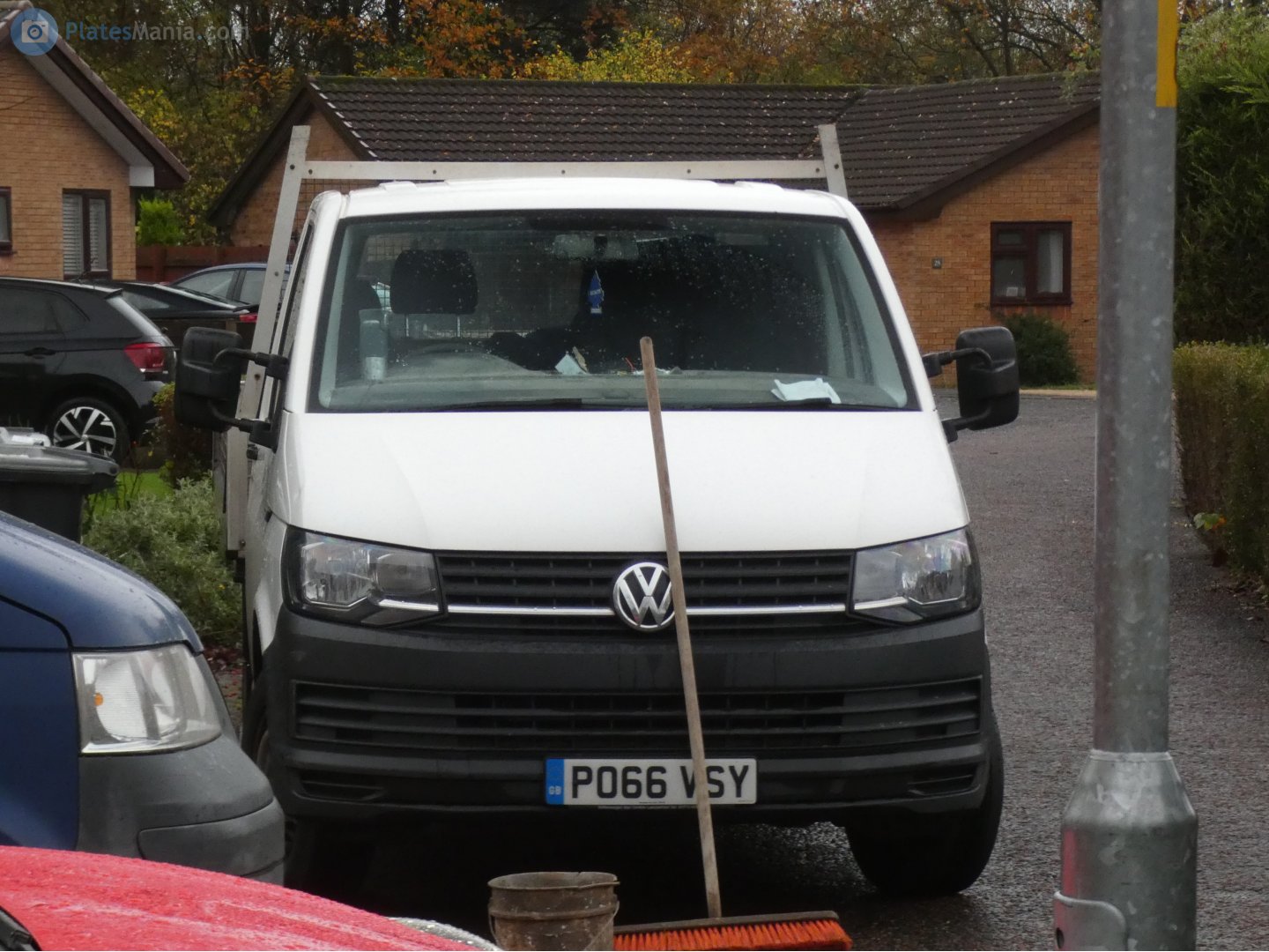 PO66VSY, Volkswagen Transporter 6th gen Single Cab (T6) (SF), 2015–2019