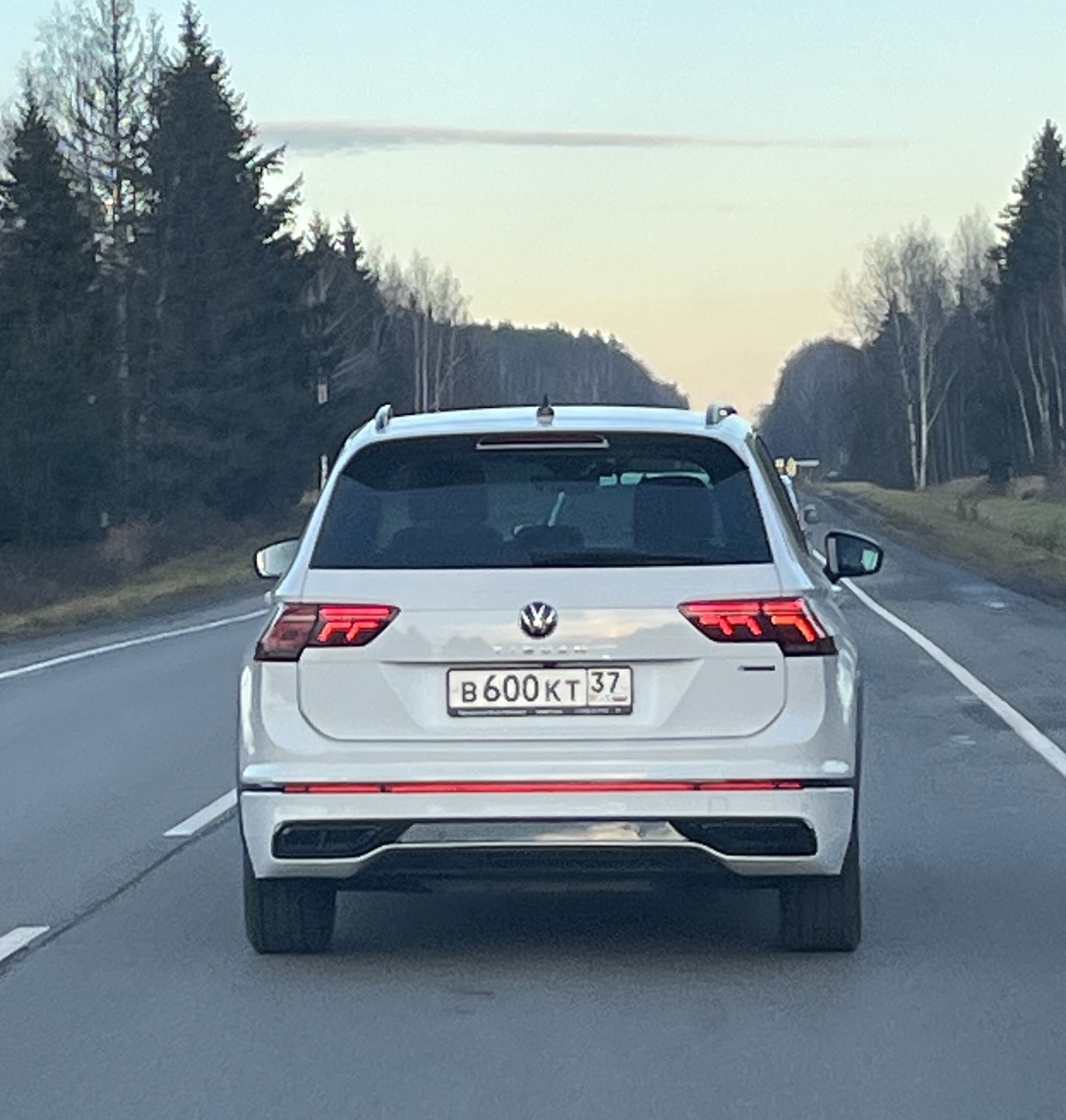 в 600 кт 37, Volkswagen Tiguan 