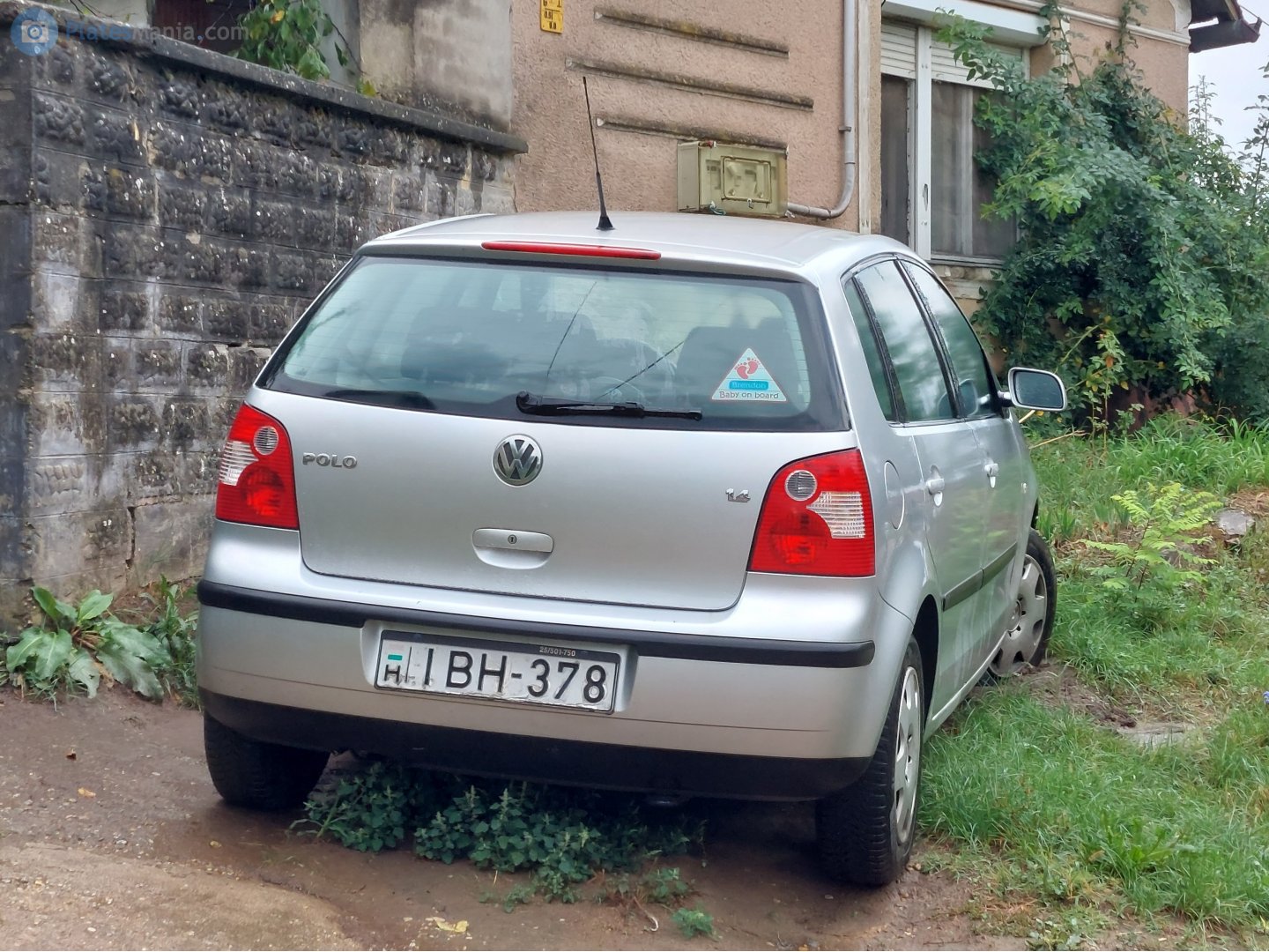 IBH-378, Volkswagen Polo 4th gen 5-door Hatch (9N), 2001–2005