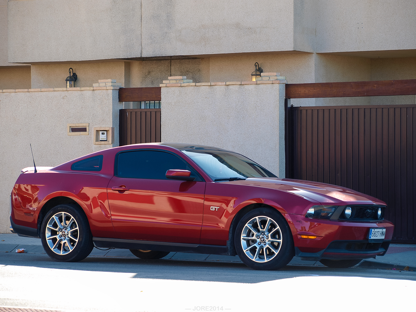 6827 HWM, Ford Mustang 5th gen 2-door Coupé (S197), 1st facelift, 2009–2012