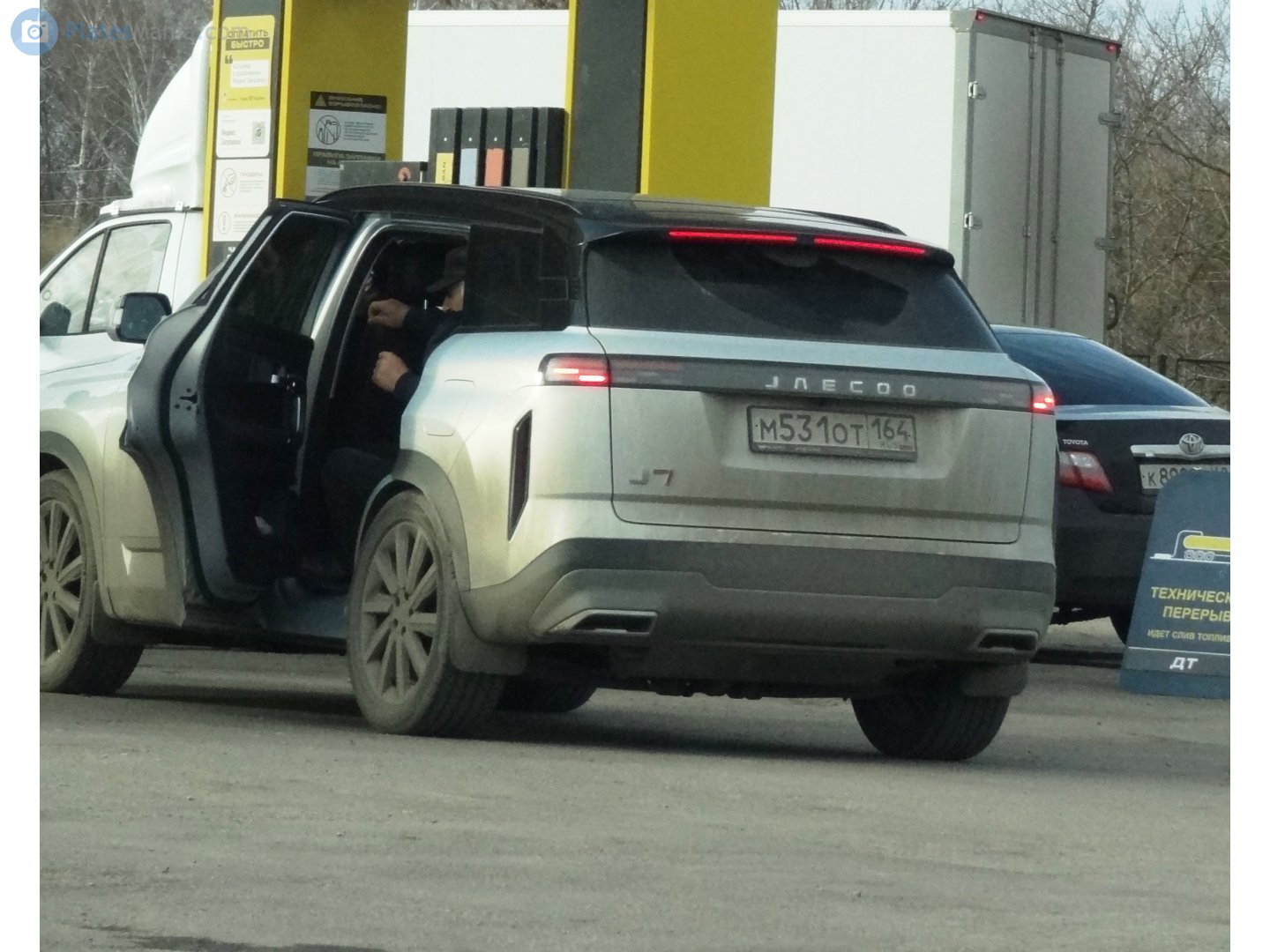 м 531 от 164, Jaecoo J7 1st gen (T1X), 2023–