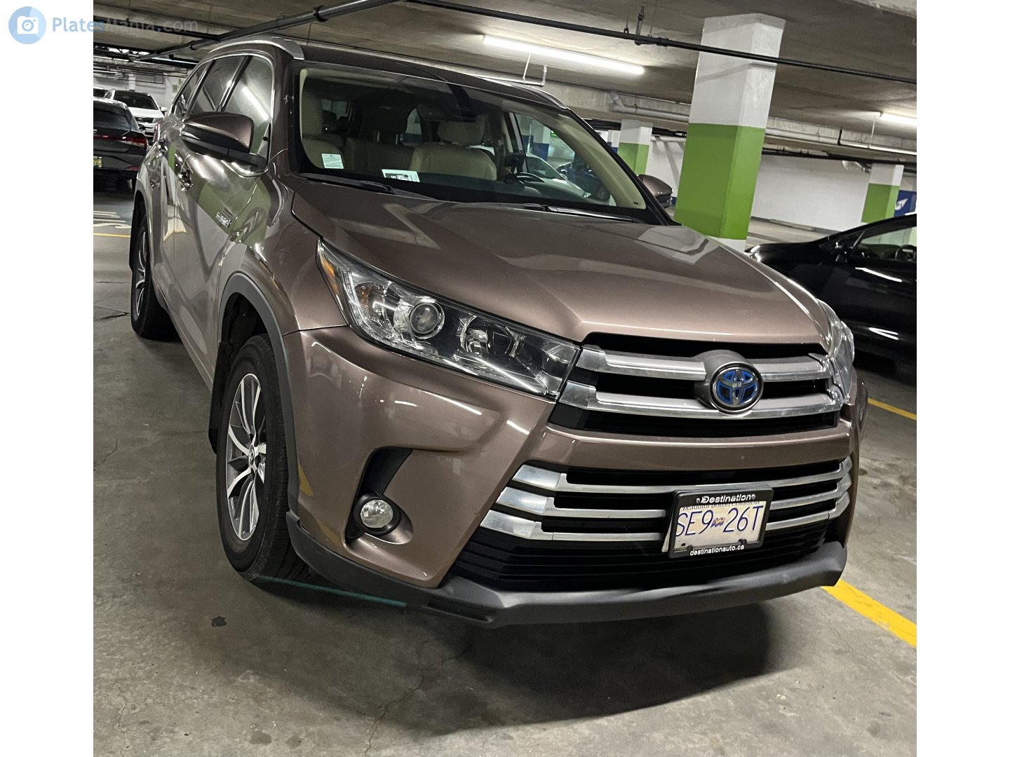 SE9-26T, Toyota Highlander 3rd gen (XU50), facelift, 2016–2020