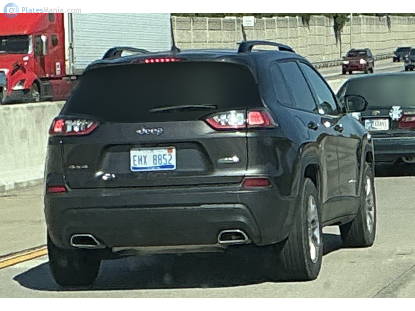 EHX 8852, Jeep Cherokee 5th gen (KL), facelift, 2018–2023