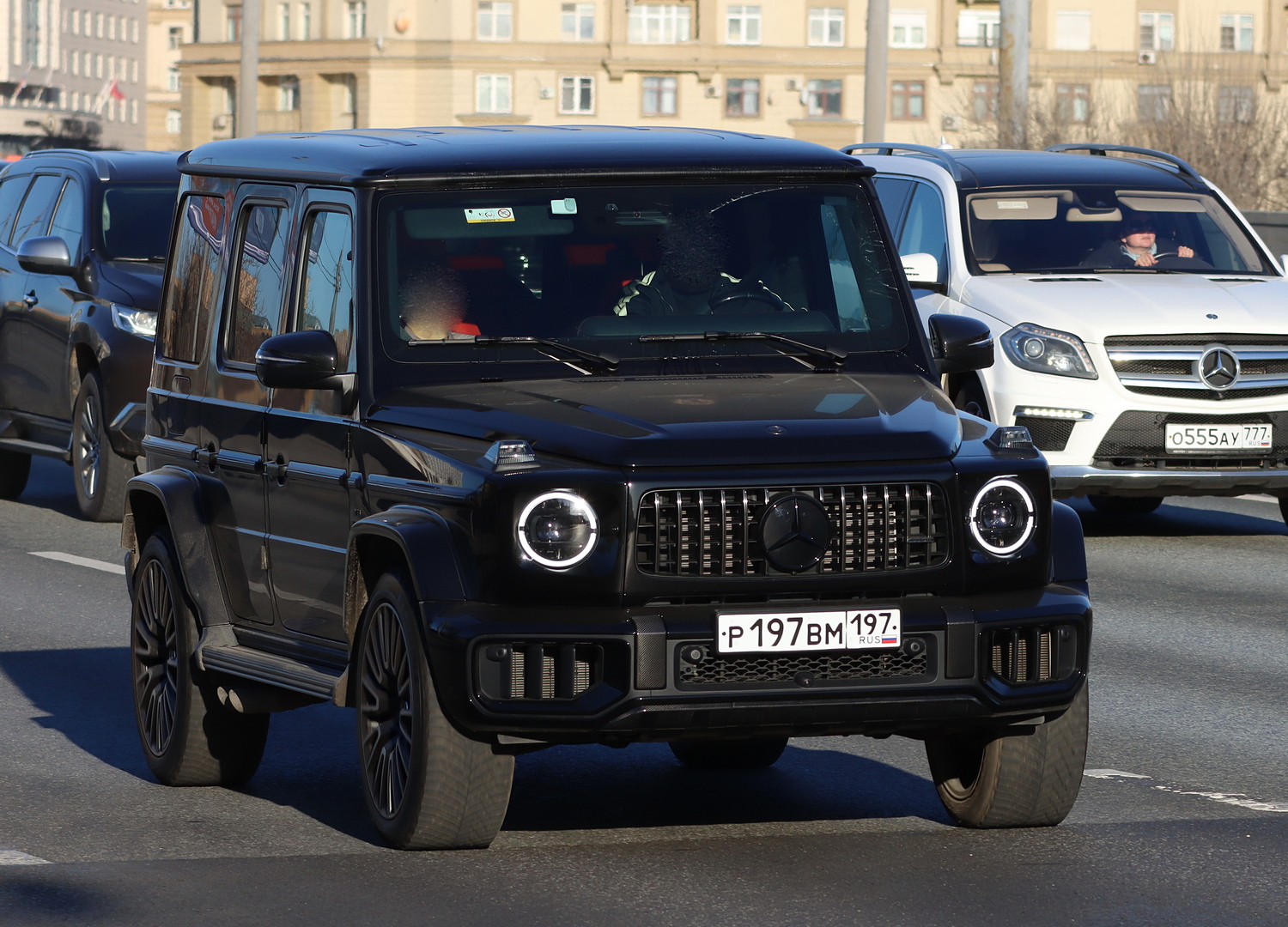 р 197 вм 197, Mercedes-Benz G-Klasse 2nd gen (W463/W465), 2018­–
