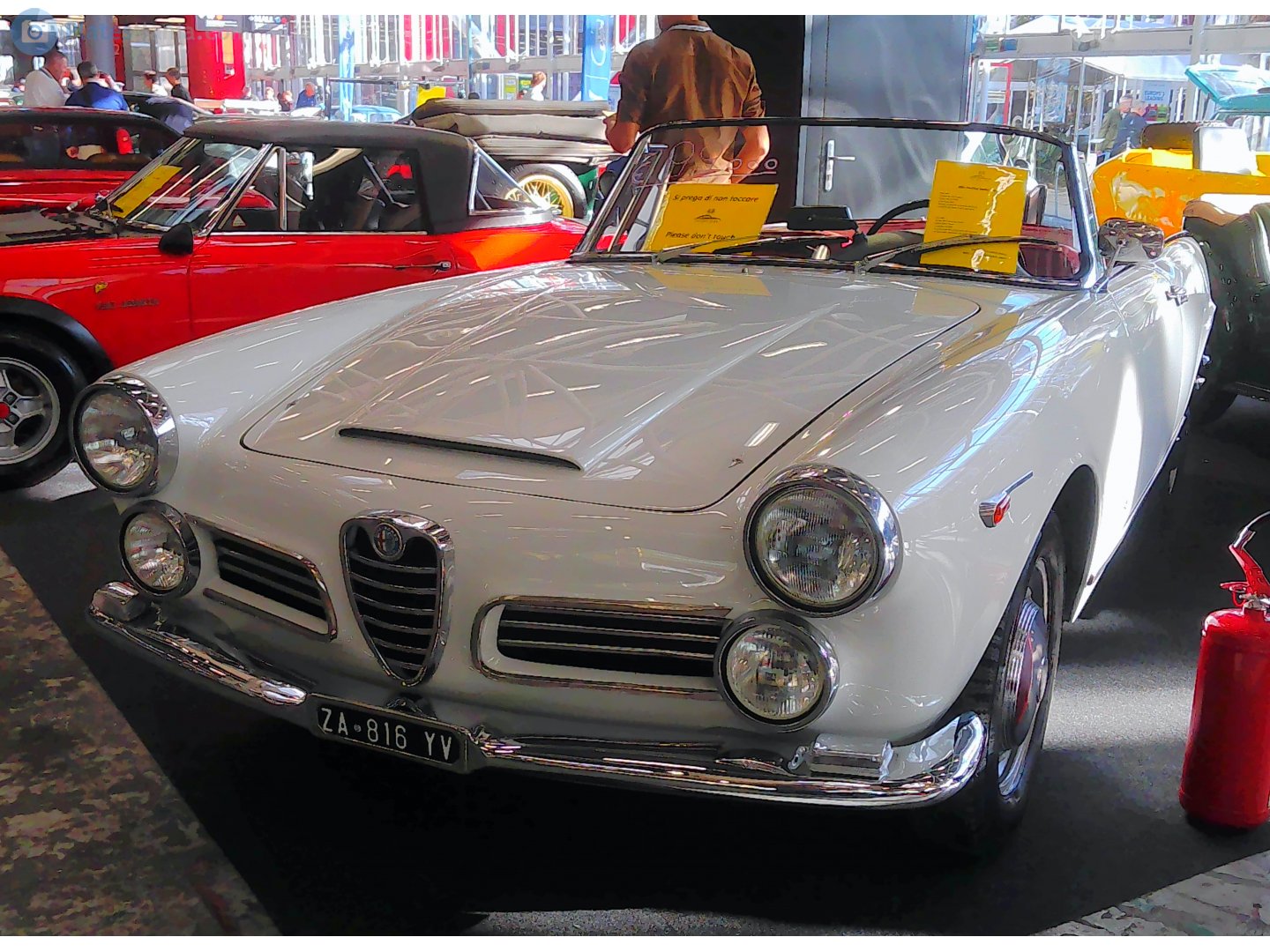 ZA 816 YV, Alfa Romeo 2000 1st gen Spider (102), 1958–1961