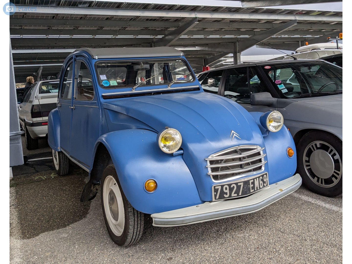 7927 EM 69, Citroёn 2CV 1st gen Sedan, 1949–1990