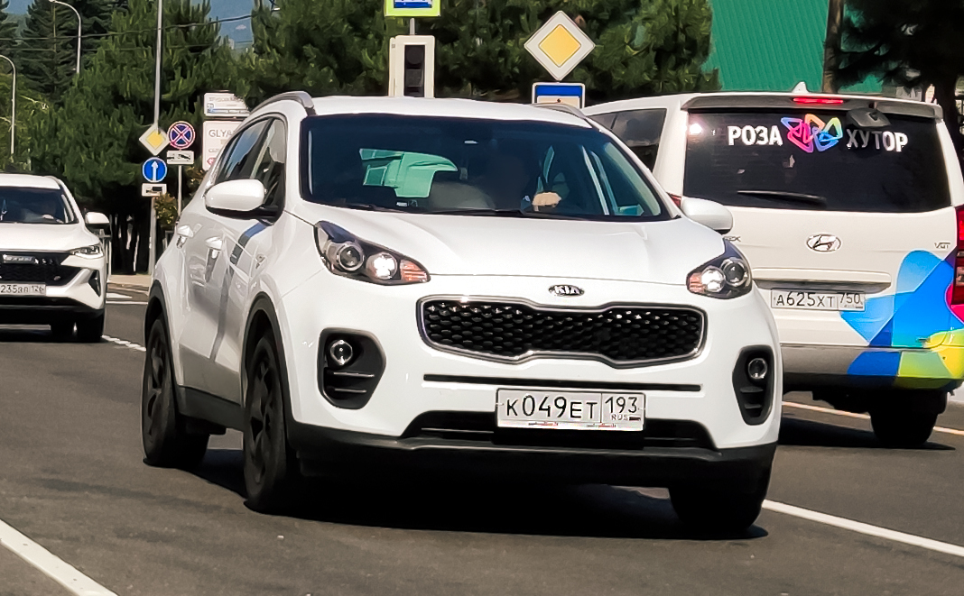к 049 ет 193, Kia Sportage 4th gen (QL), 2015–2018 (–2019 for NA-market)