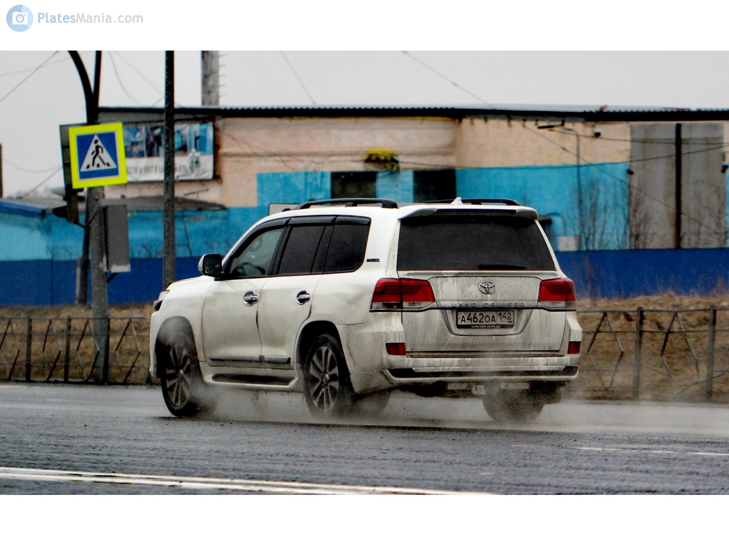 а 462 оа 142, Toyota Land Cruiser 200 (J200), 2nd facelift, 2015–2021