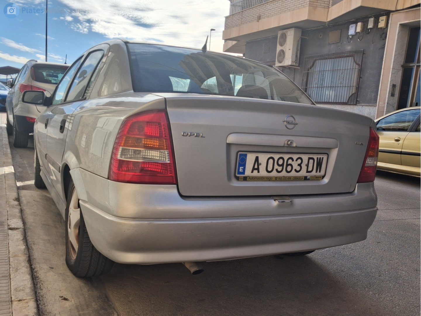 A 0963 DW, Opel Astra 2nd gen Sedan (G; T98), 1998–2009