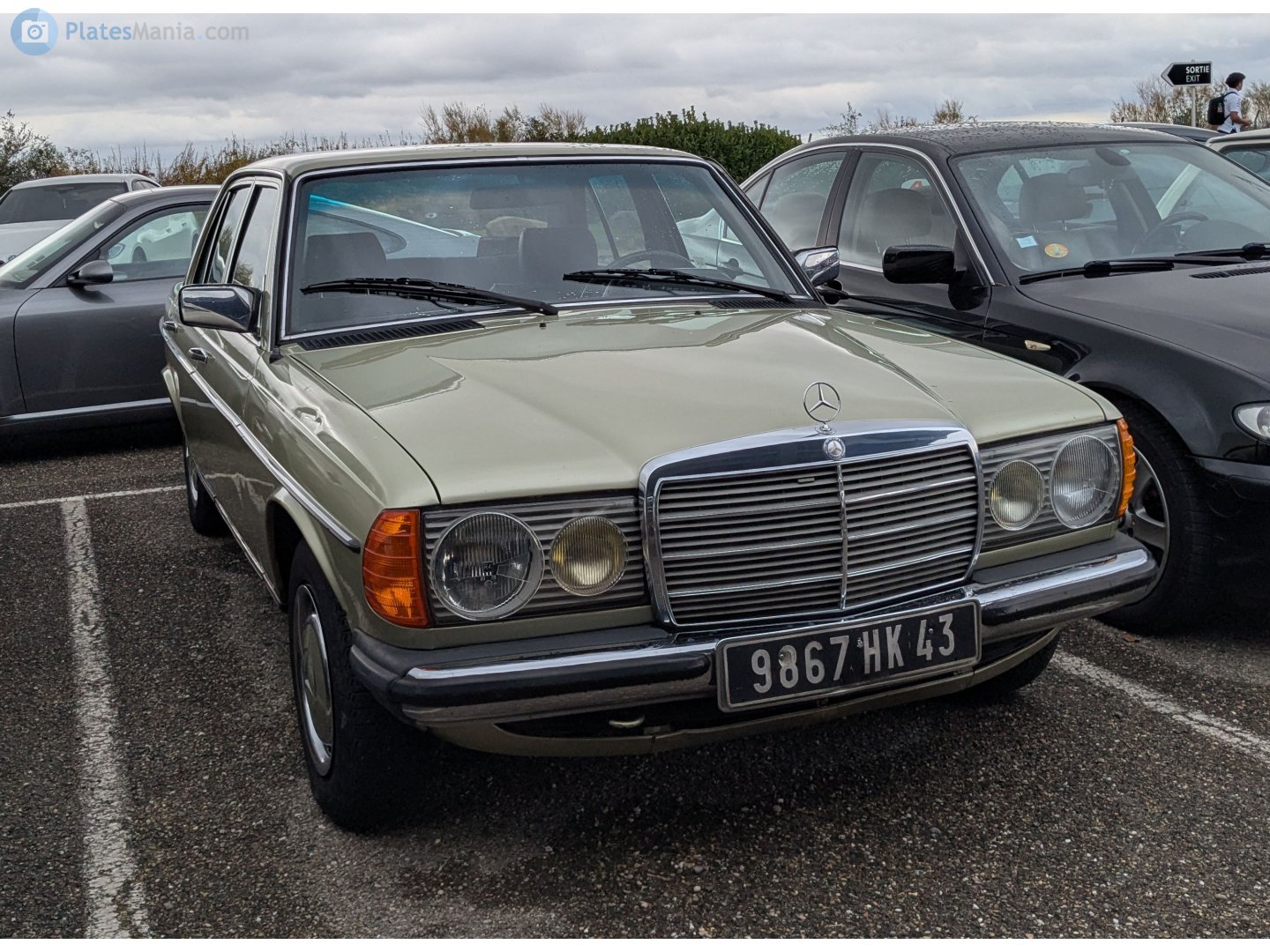 9867 HK 43, Mercedes-Benz E-Klasse 200–300 Sedan (W123), 1975­–1986