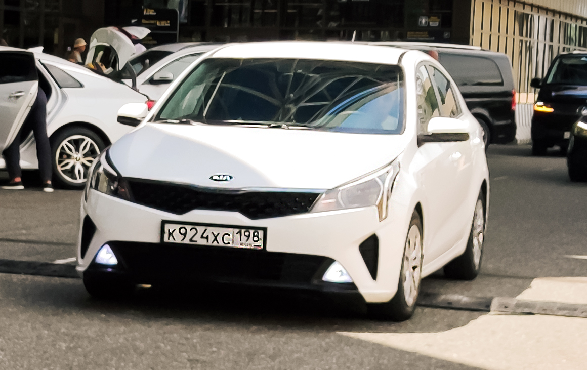 к 924 хс 198, Kia Rio 4th gen Sedan (FB; CIS-market), facelift, 2020–2022 (Solaris KRS for RU-market since 2024)