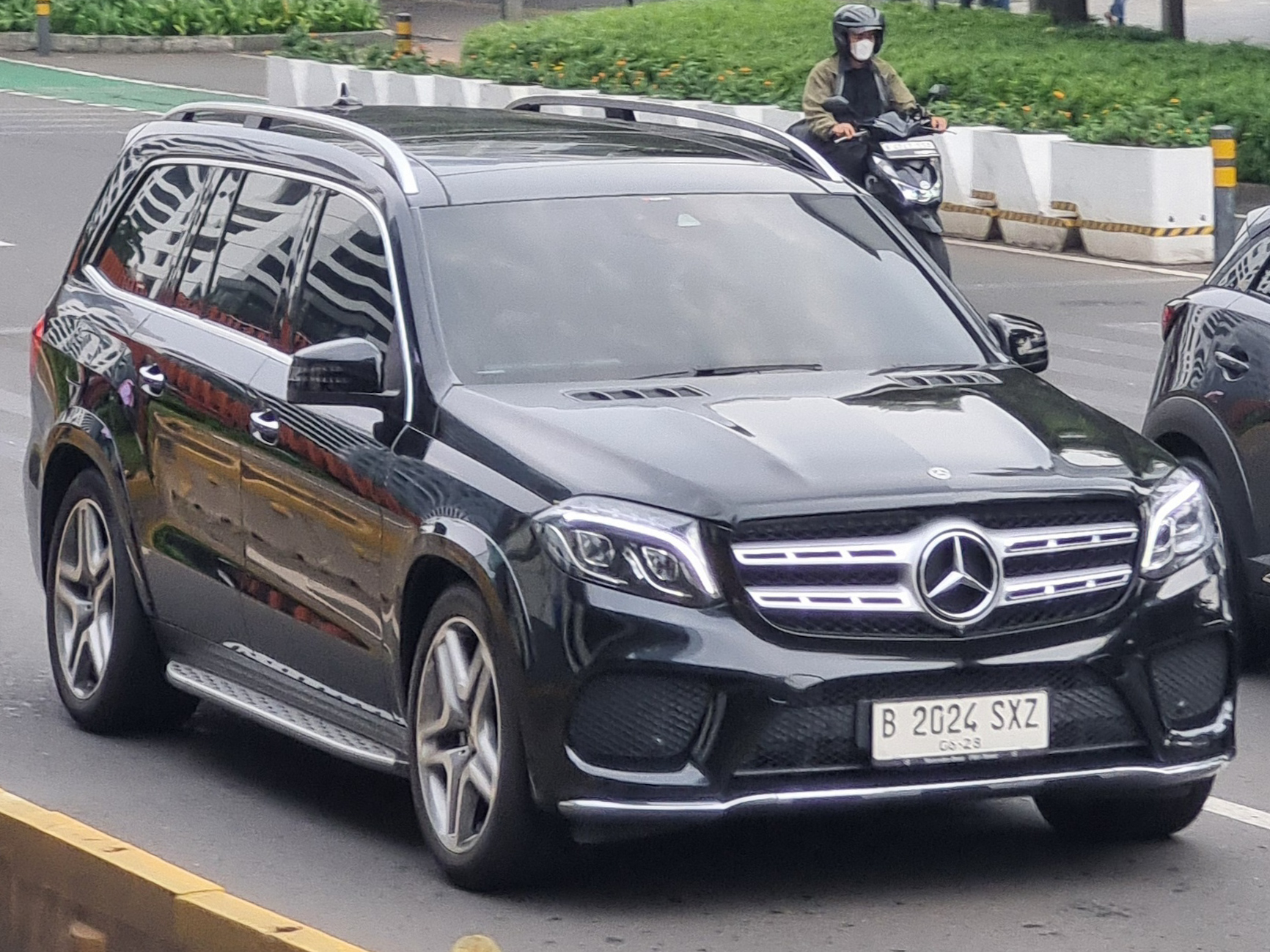 B 2024 SXZ, Mercedes-Benz GLS-Klasse 1st gen (X166), 2016–2019