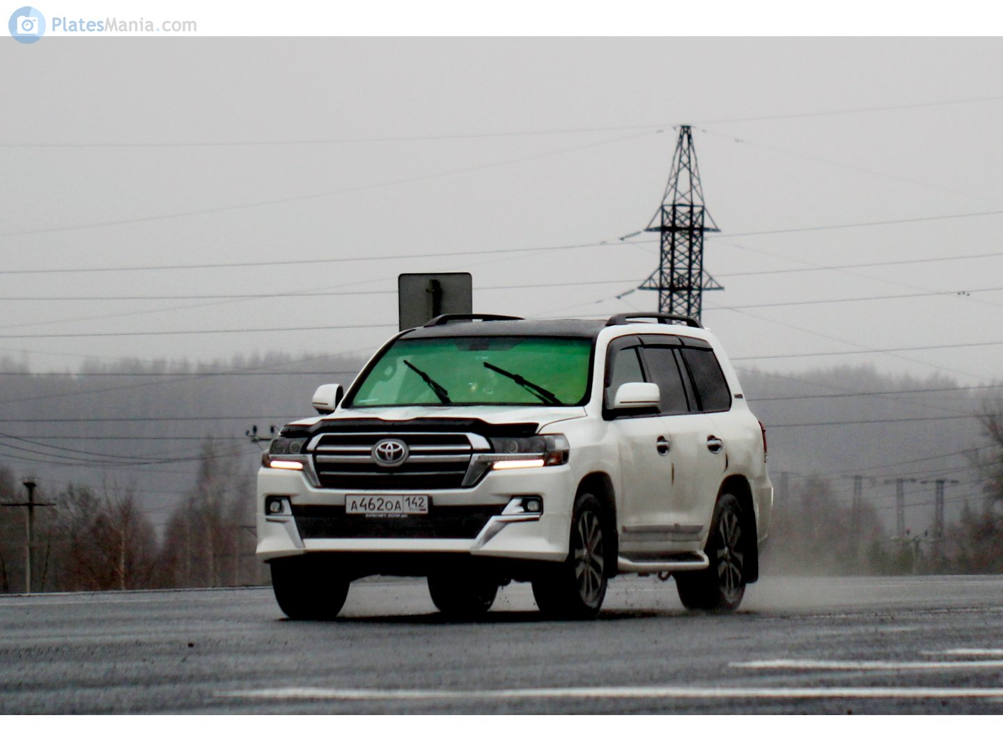 а 462 оа 142, Toyota Land Cruiser 200 (J200), 2nd facelift, 2015–2021