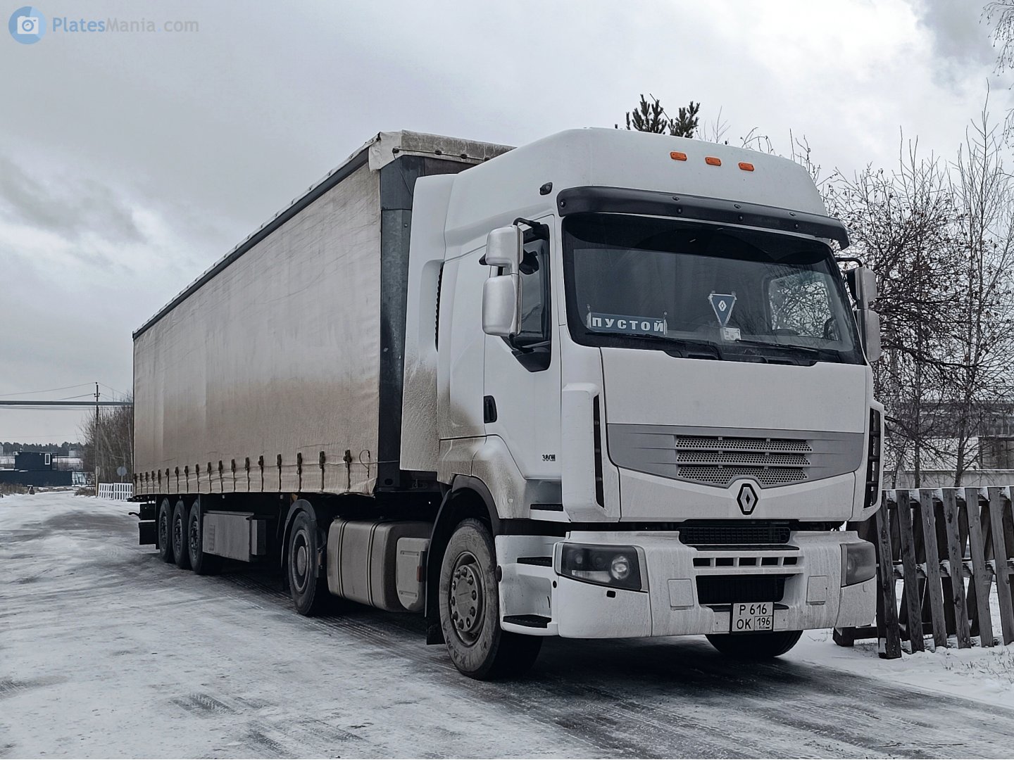 р 616 ок 196, Renault Premium 2nd gen, 2006–2013