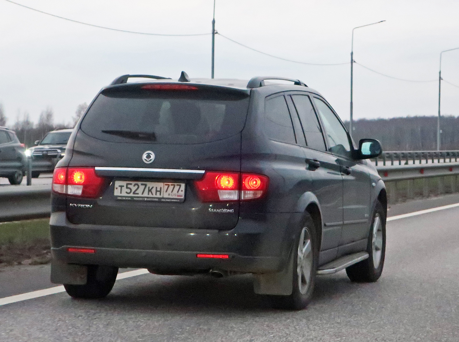 т 527 кн 777, SsangYong (KGM) Kyron 1st gen (D100), facelift, 2007–2014