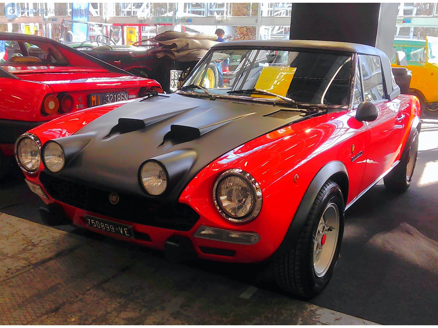 VE 750899, FIAT 124 1st gen Sport Spider, 1966–1978