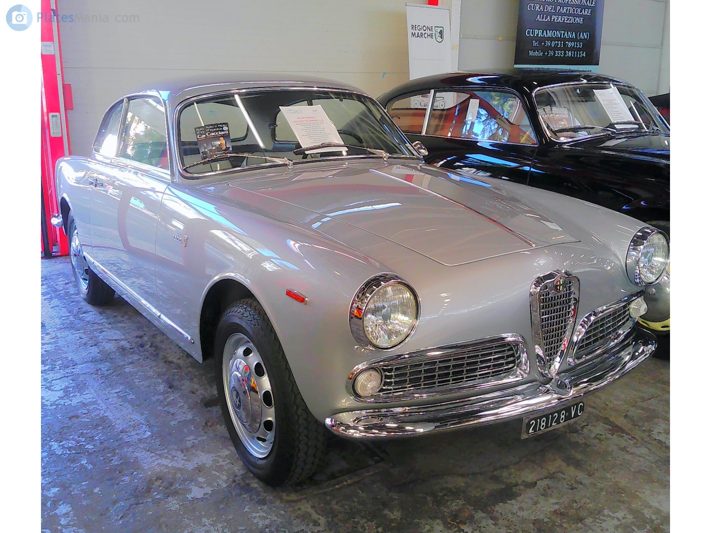 VC 218128, Alfa Romeo Giulietta 1st gen Sprint (750), 1955–1965