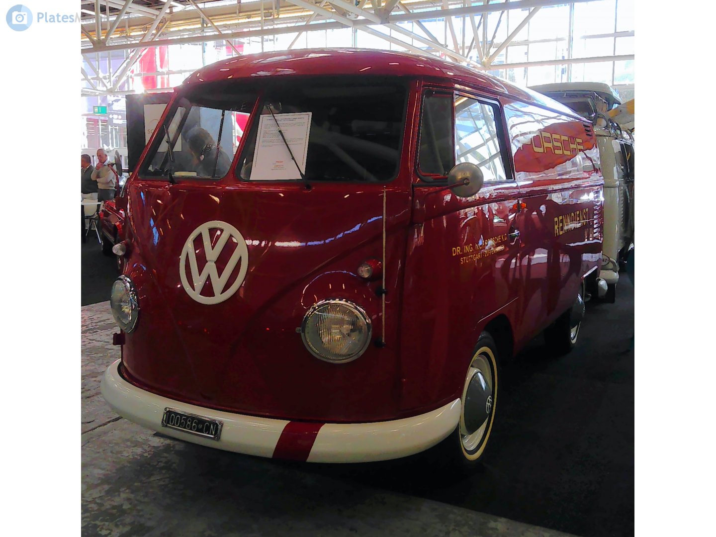 CN 100586, Volkswagen Transporter 1st gen Panel Van (T1), 1950–1967 (–1975 for BR-market)