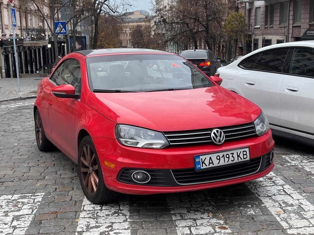 KA 9193 KB, Volkswagen Eos 1st gen (1F), facelift, 2010–2015
