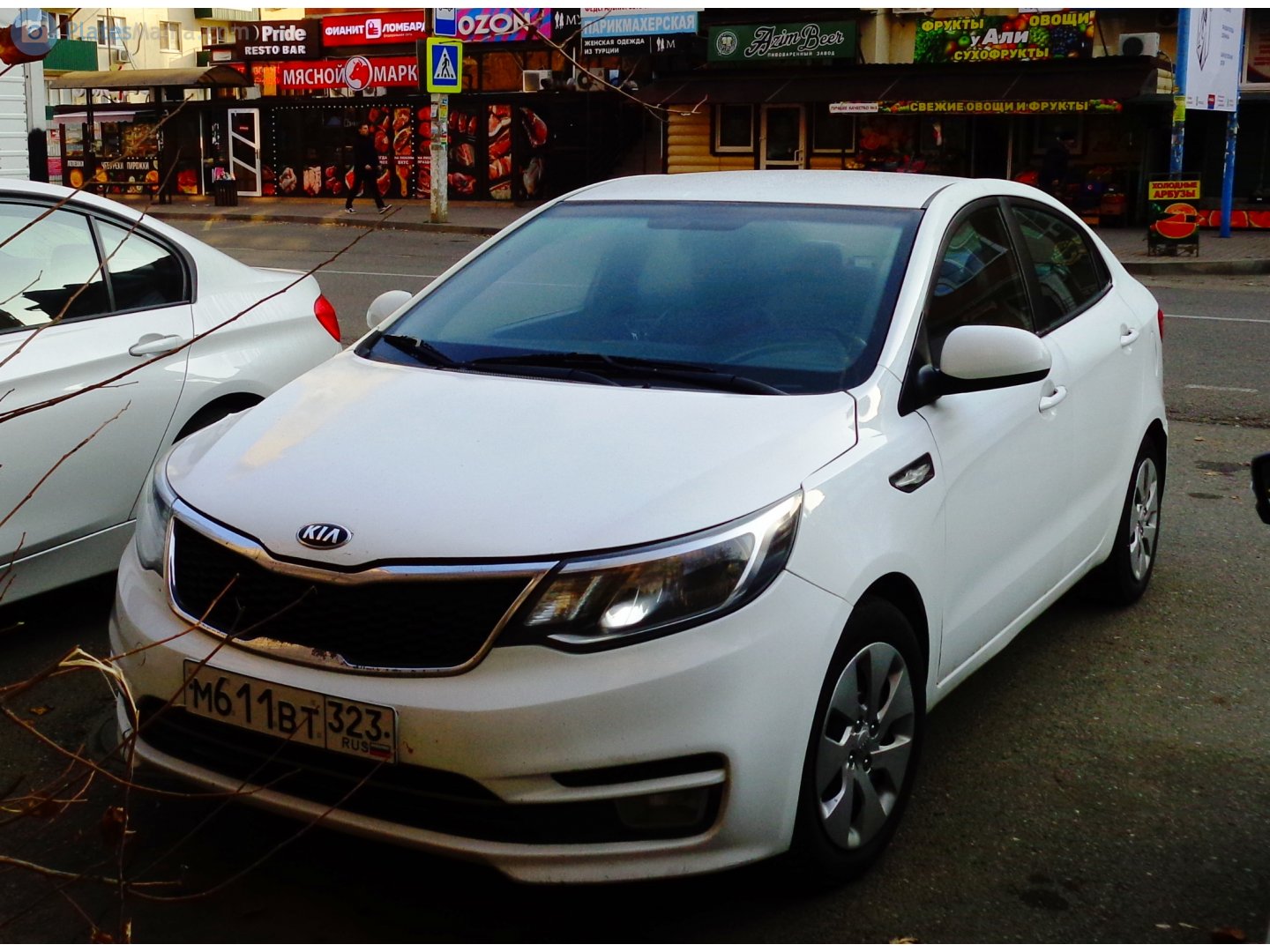 м 611 вт 323, Kia Rio 3rd gen Sedan (QB; CIS-market), facelift, 2015–2017