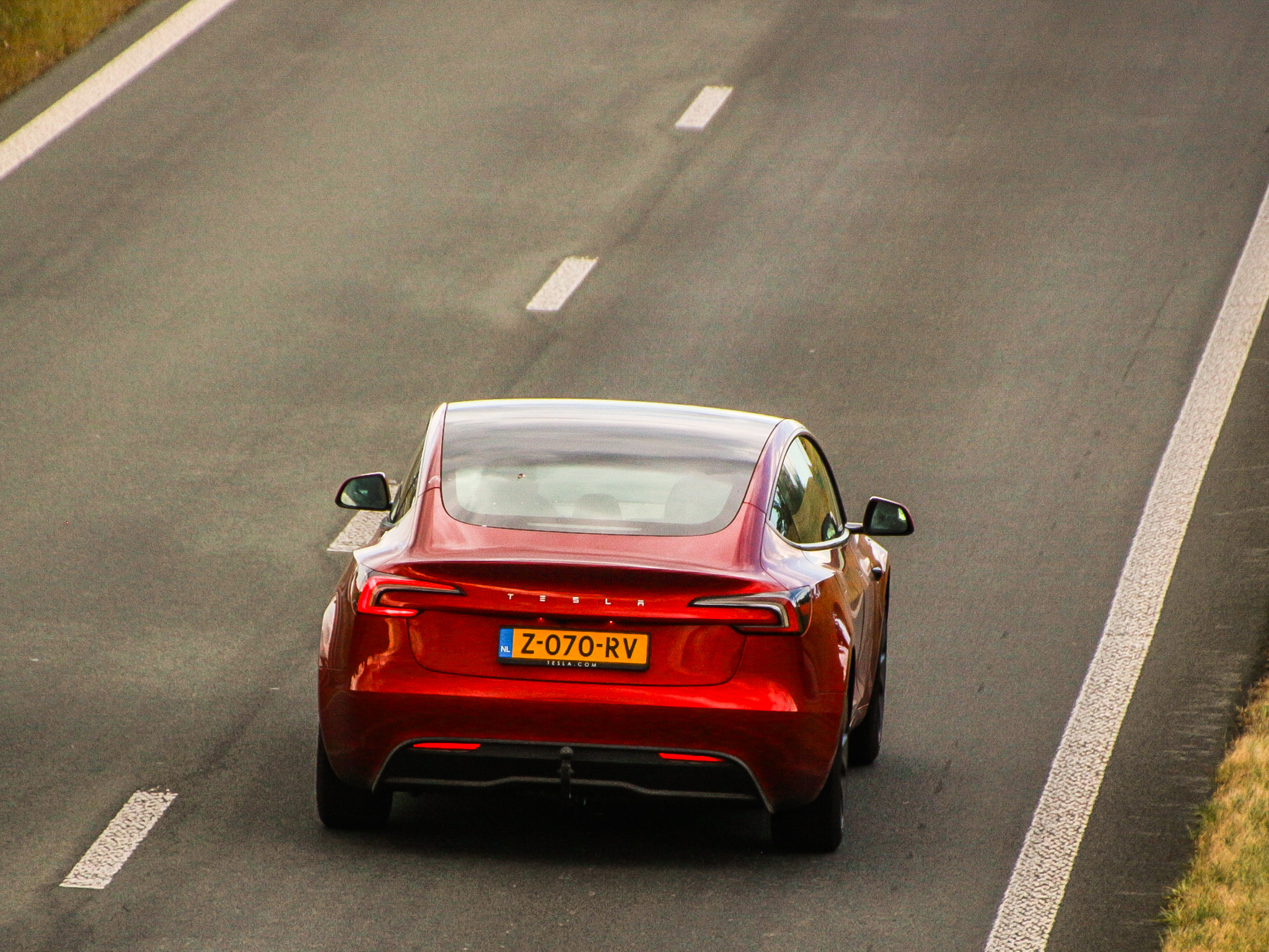 Z-070-RV, Tesla Model 3 1st gen (5YJ3), facelift, 2023–