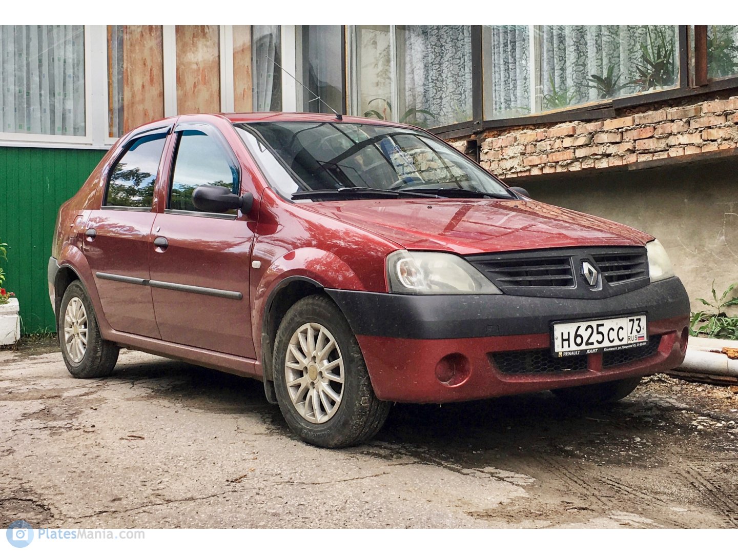 н 625 сс 73, Renault Logan 1st gen Sedan (LS0*/LS1*), 2004–2009