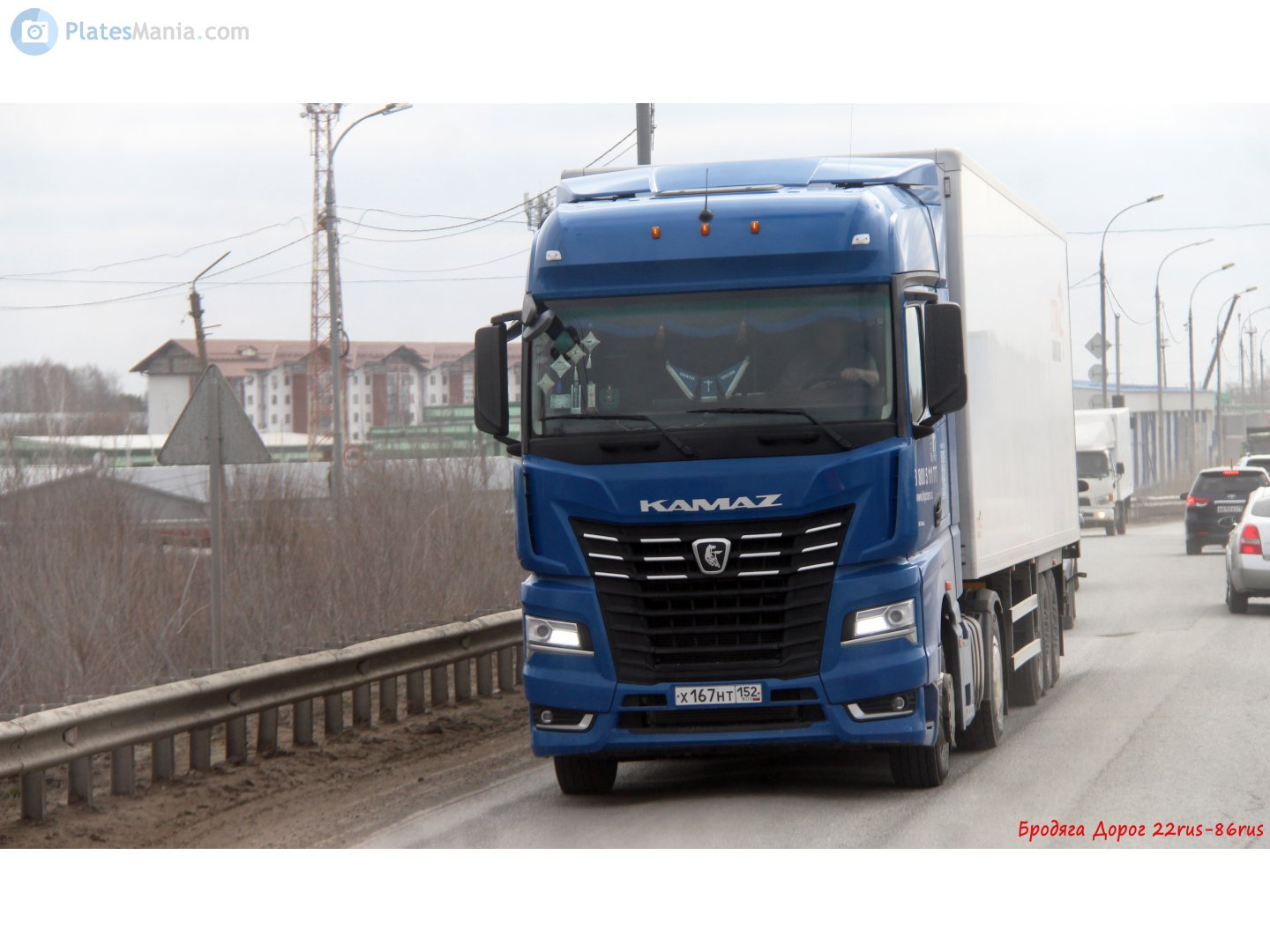 х 167 нт 152, KamAZ 5490 54901, 2017–