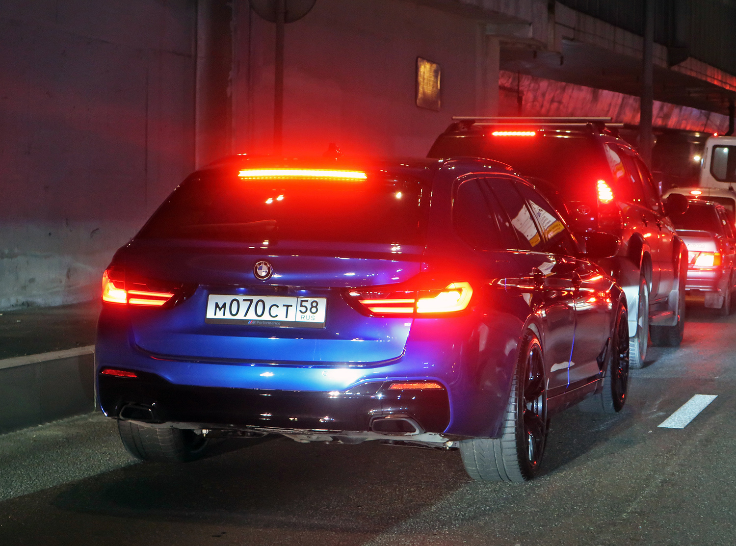 м 070 ст 58, BMW 5 Series 7th gen Touring (G31), 2017–2020