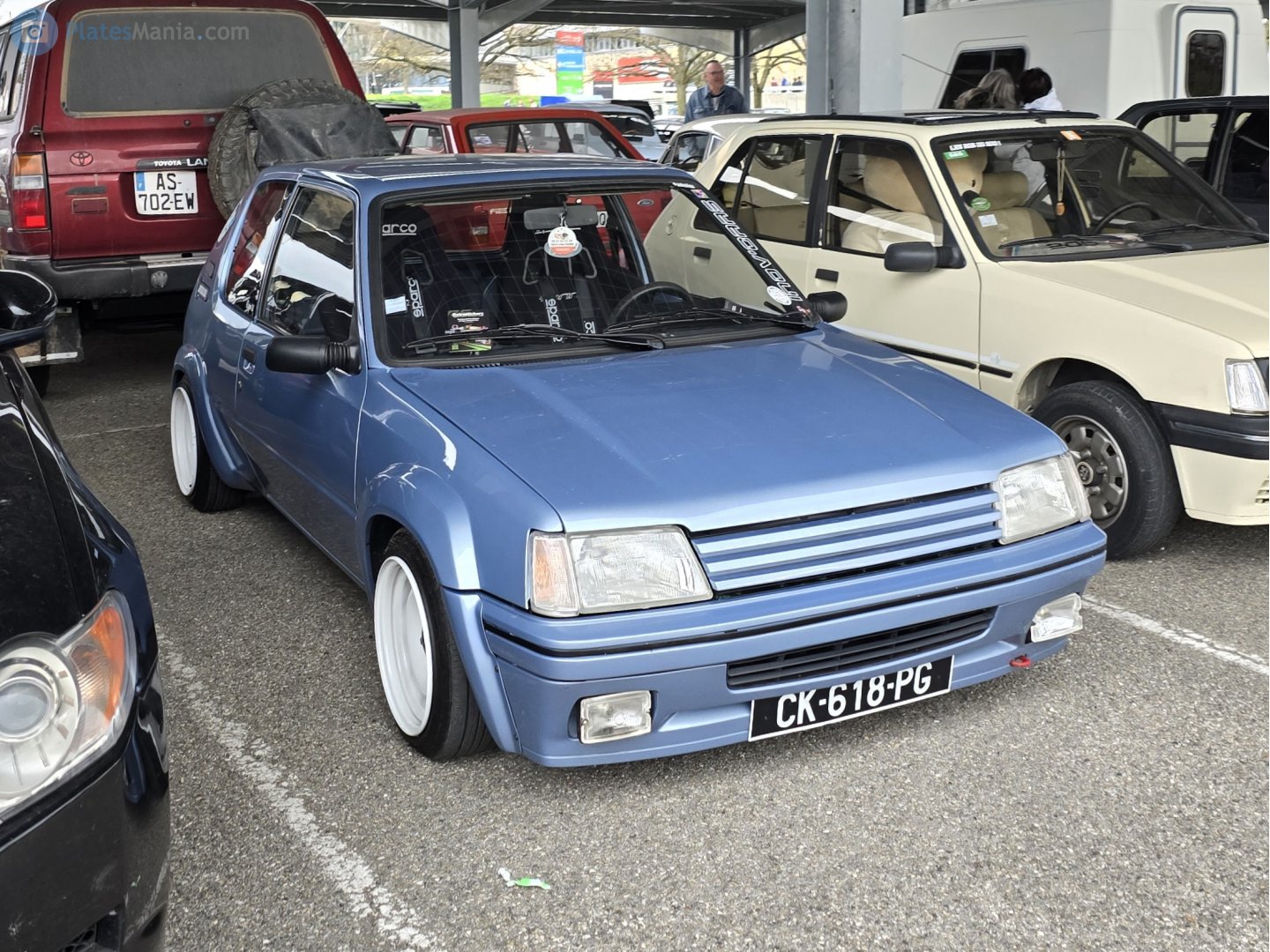 CK-618-PG, Peugeot 205 1st gen 3-door Hatch (20A/C), 1983–1998