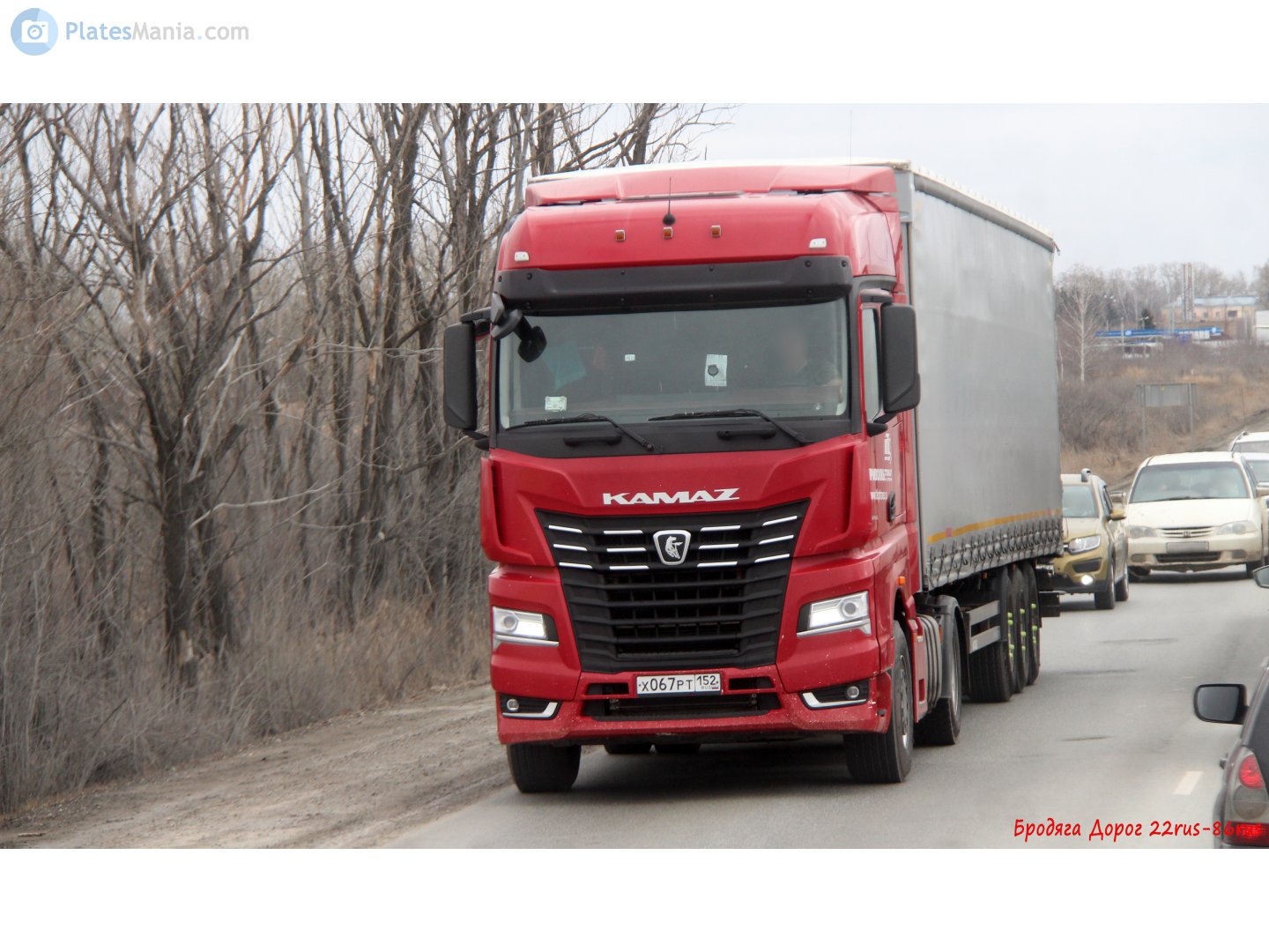 х 067 рт 152, KamAZ 5490 54901, 2017–