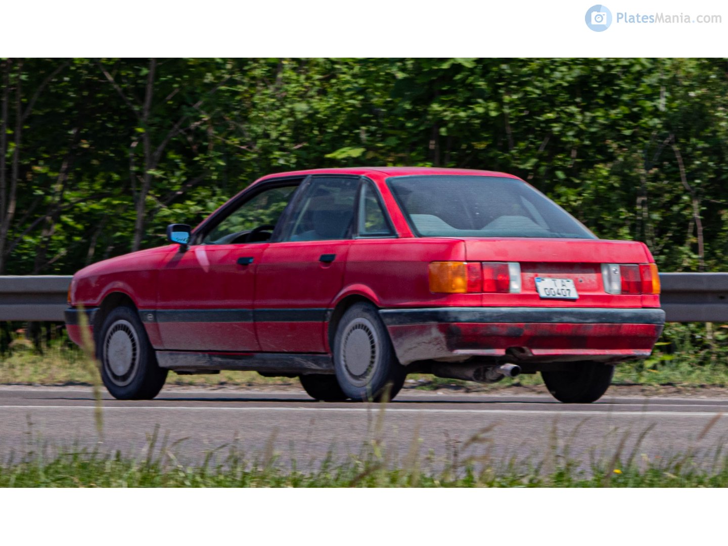 T A 00407, Audi 80 3rd gen (B3/89), 1986–1991