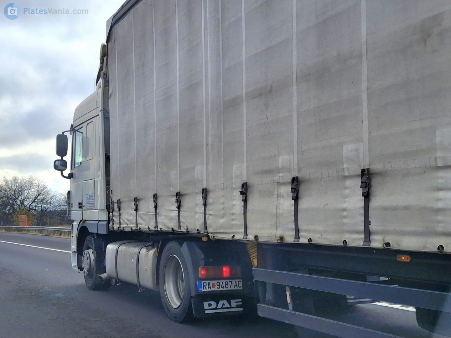 RA 9487 AC, DAF XF 3rd gen (XF105), 2006–2020