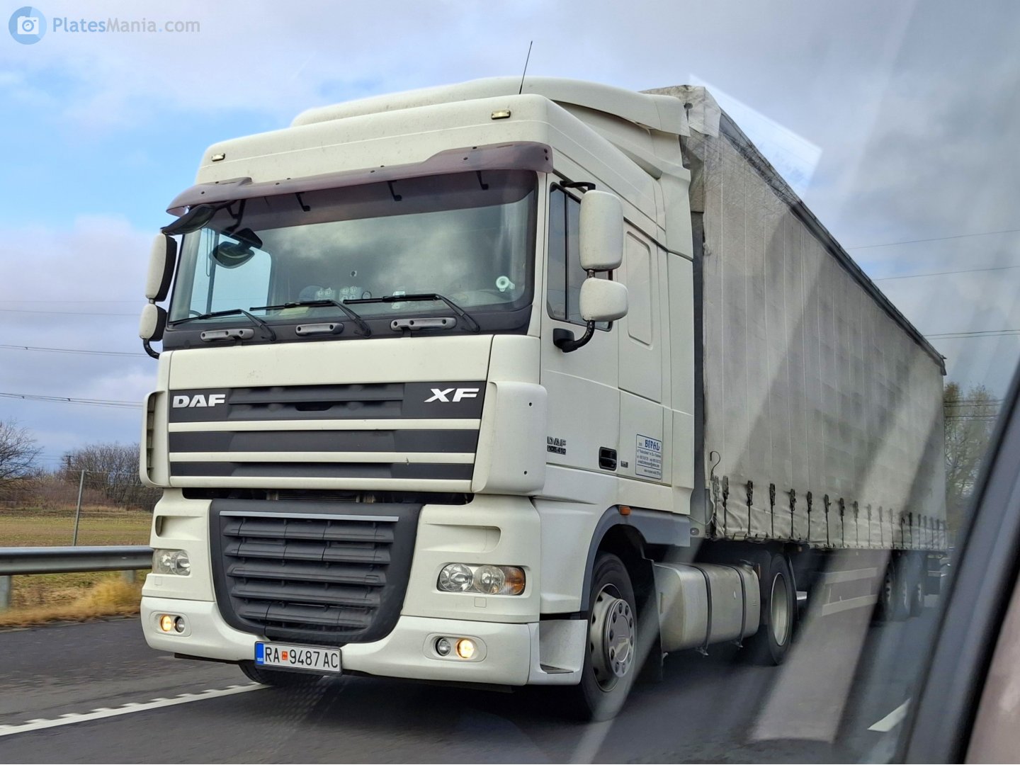 RA 9487 AC, DAF XF 3rd gen (XF105), 2006–2020