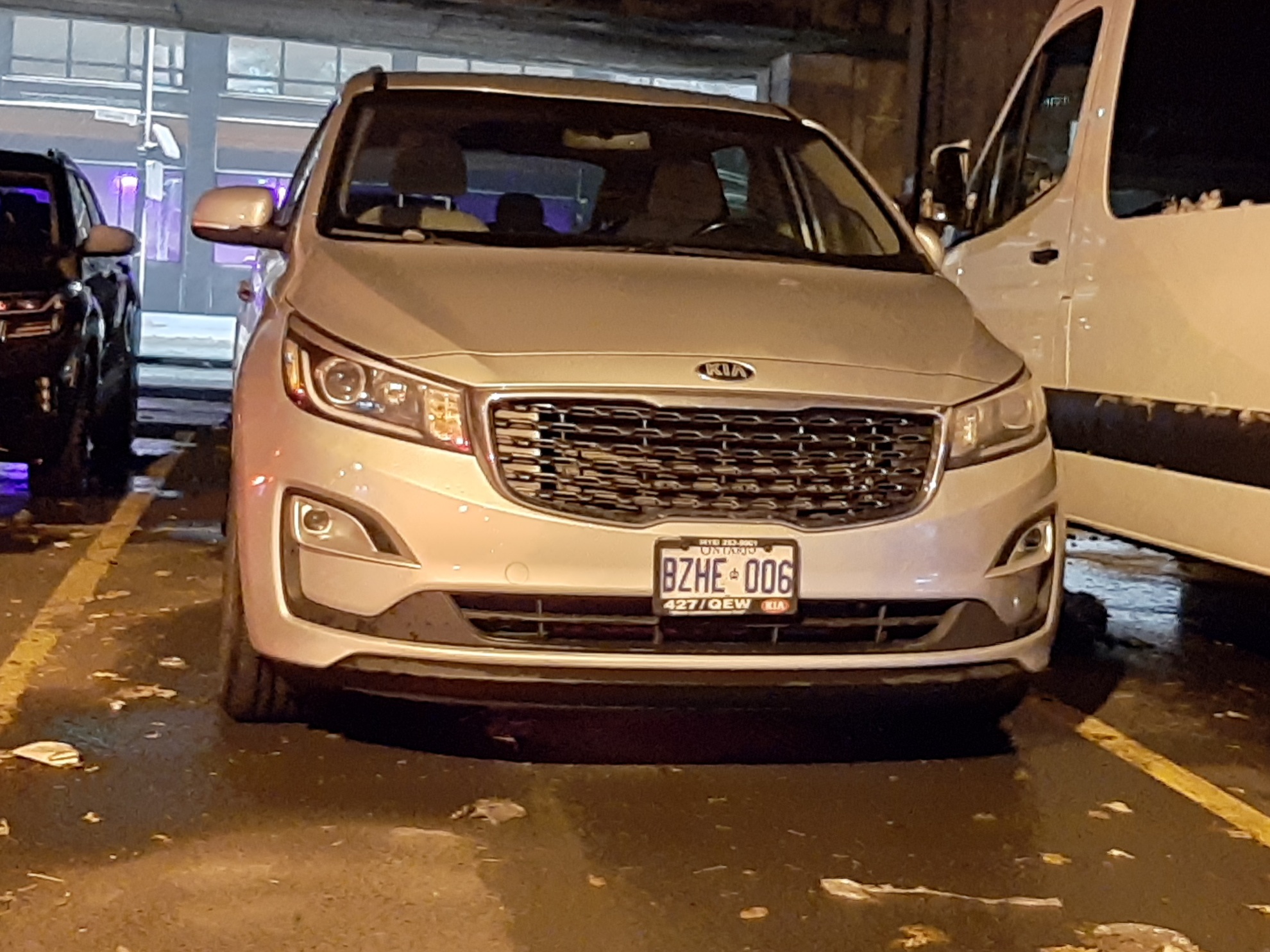 BZHE-006, Kia Sedona 3rd gen (Grand) (YP), 2014–2021