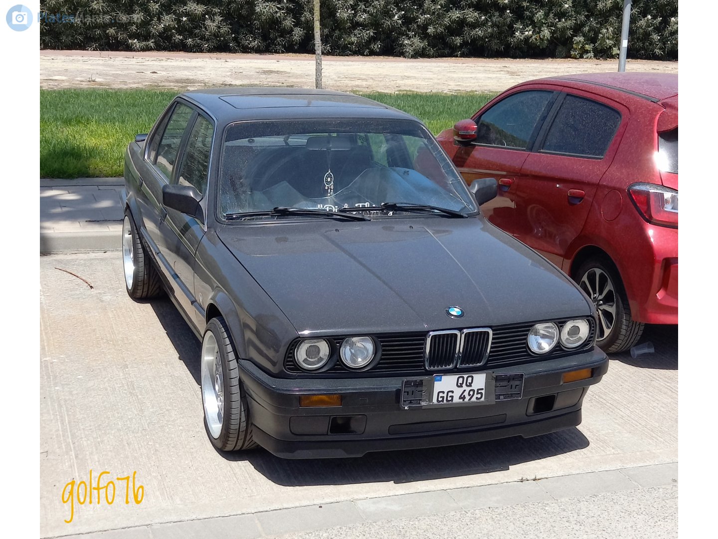 QQ GG 495, BMW 3 Series 2nd gen Sedan (E30), 1983–1991