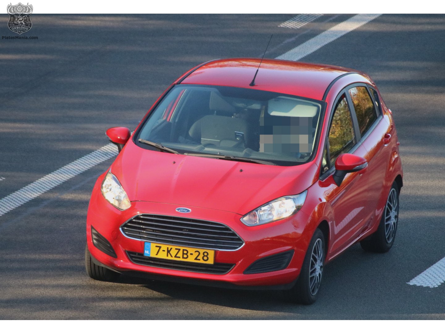 7-KZB-28, Ford Fiesta 6th gen 5-door Hatch (B299; JA8), facelift, 2012–2019