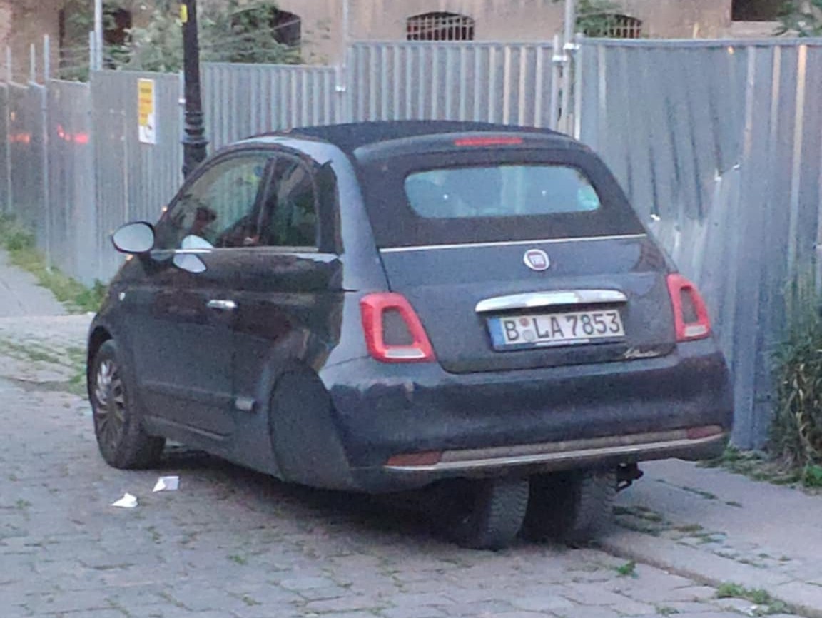 B LA 7853, FIAT 500 2nd gen (C) Cabrio (312), facelift, 2015–