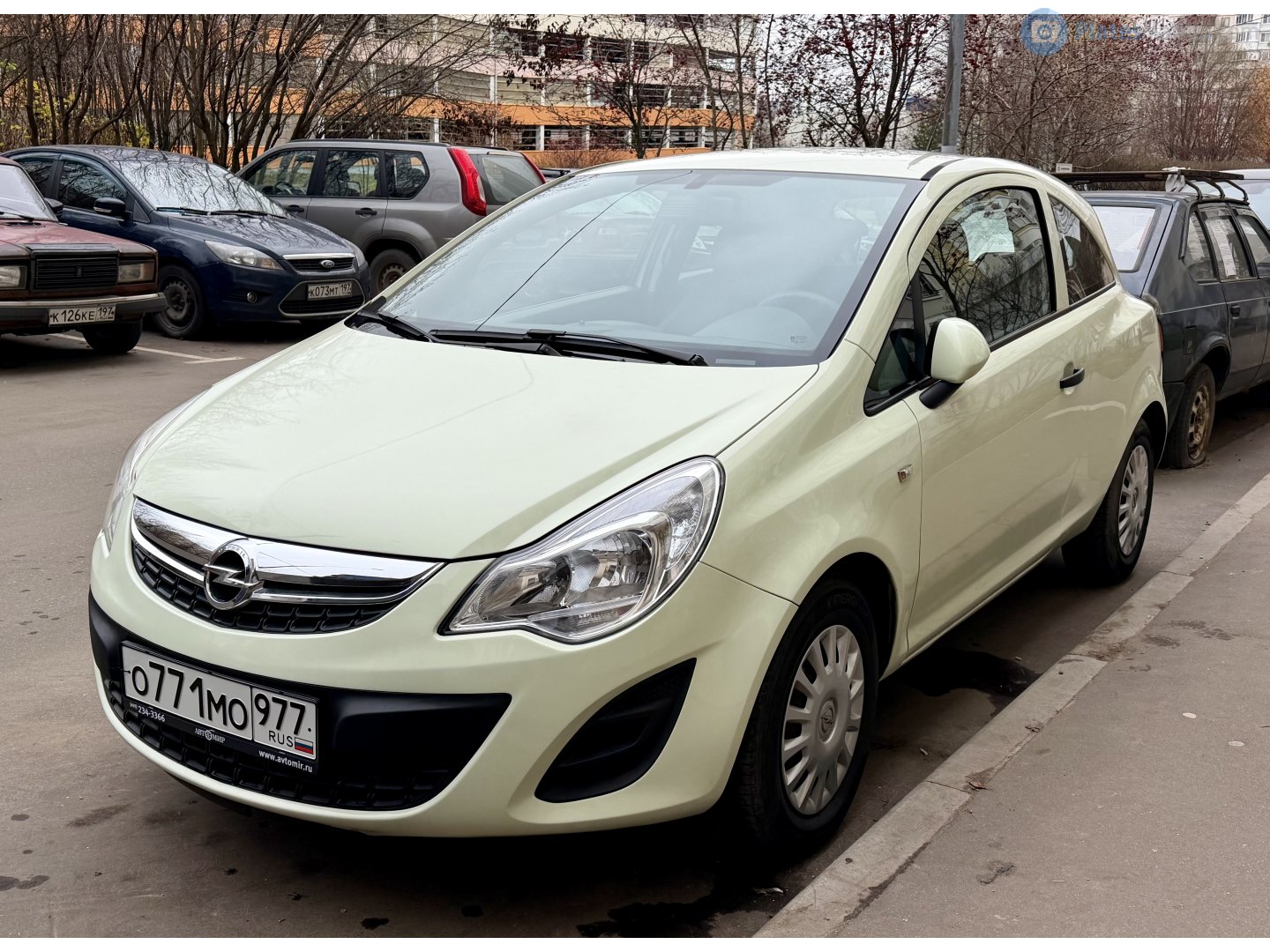о 771 мо 977, Opel Corsa 4th gen 3-door Hatch (D; S07), 2006–2015