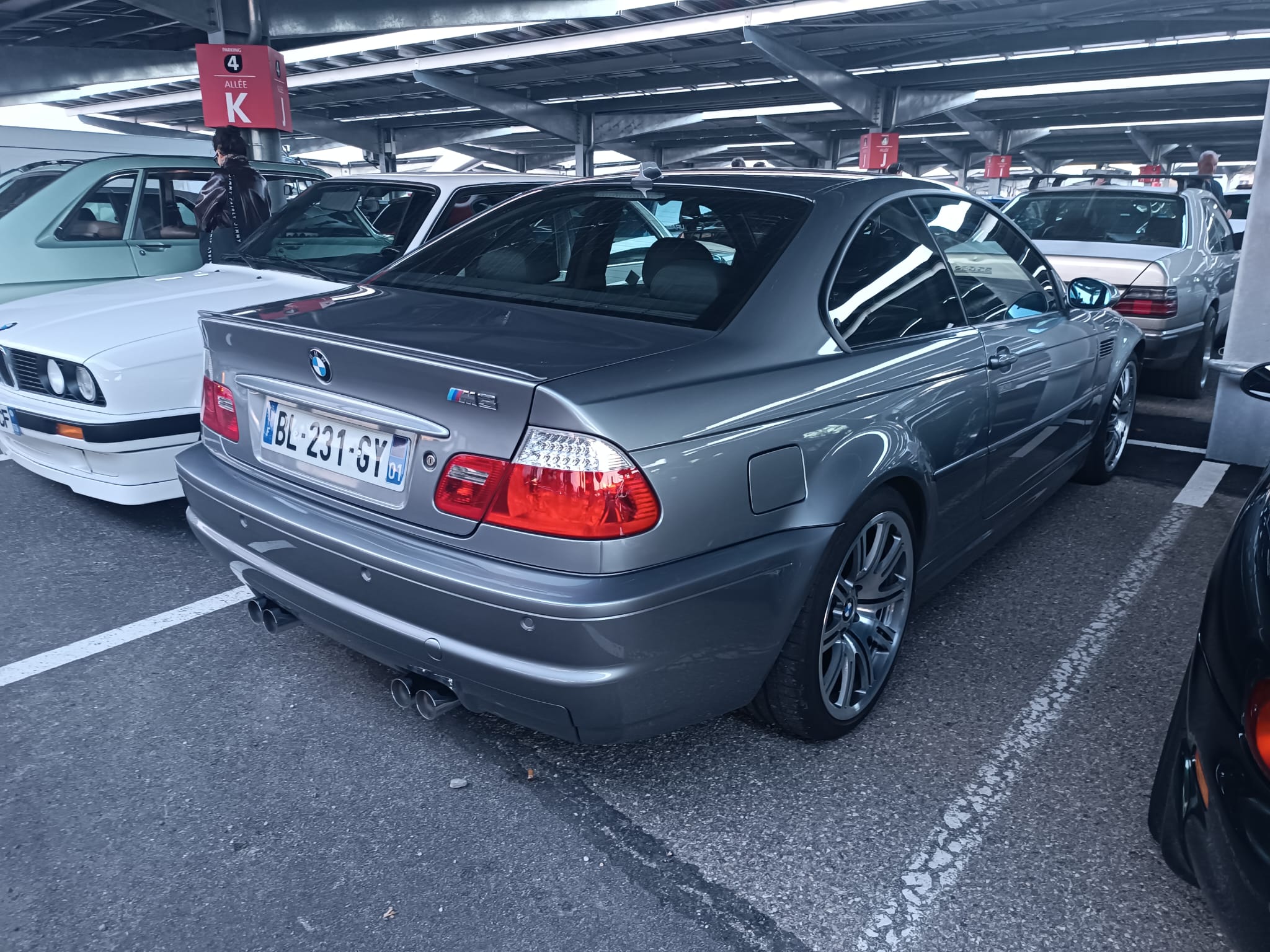 BL-231-GY, BMW M3 3rd gen Coupé (E46), 2000–2006